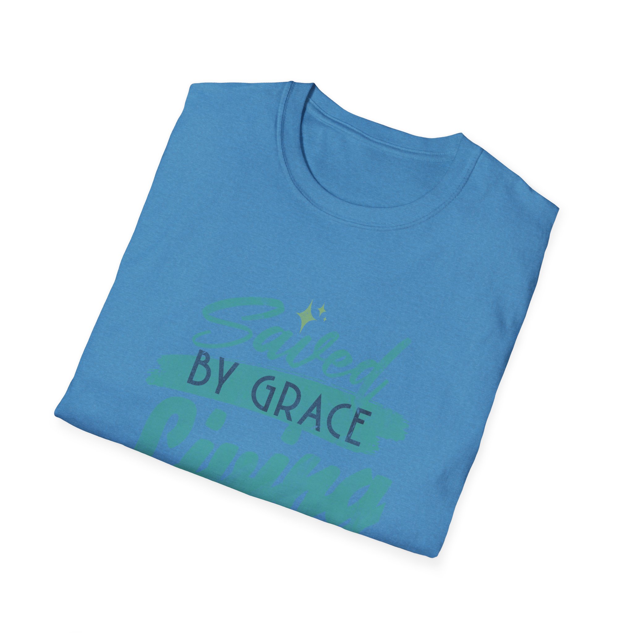Saved by Grace, Living by Faith T-Shirt — Christian Faith Graphic Tee - Image 10