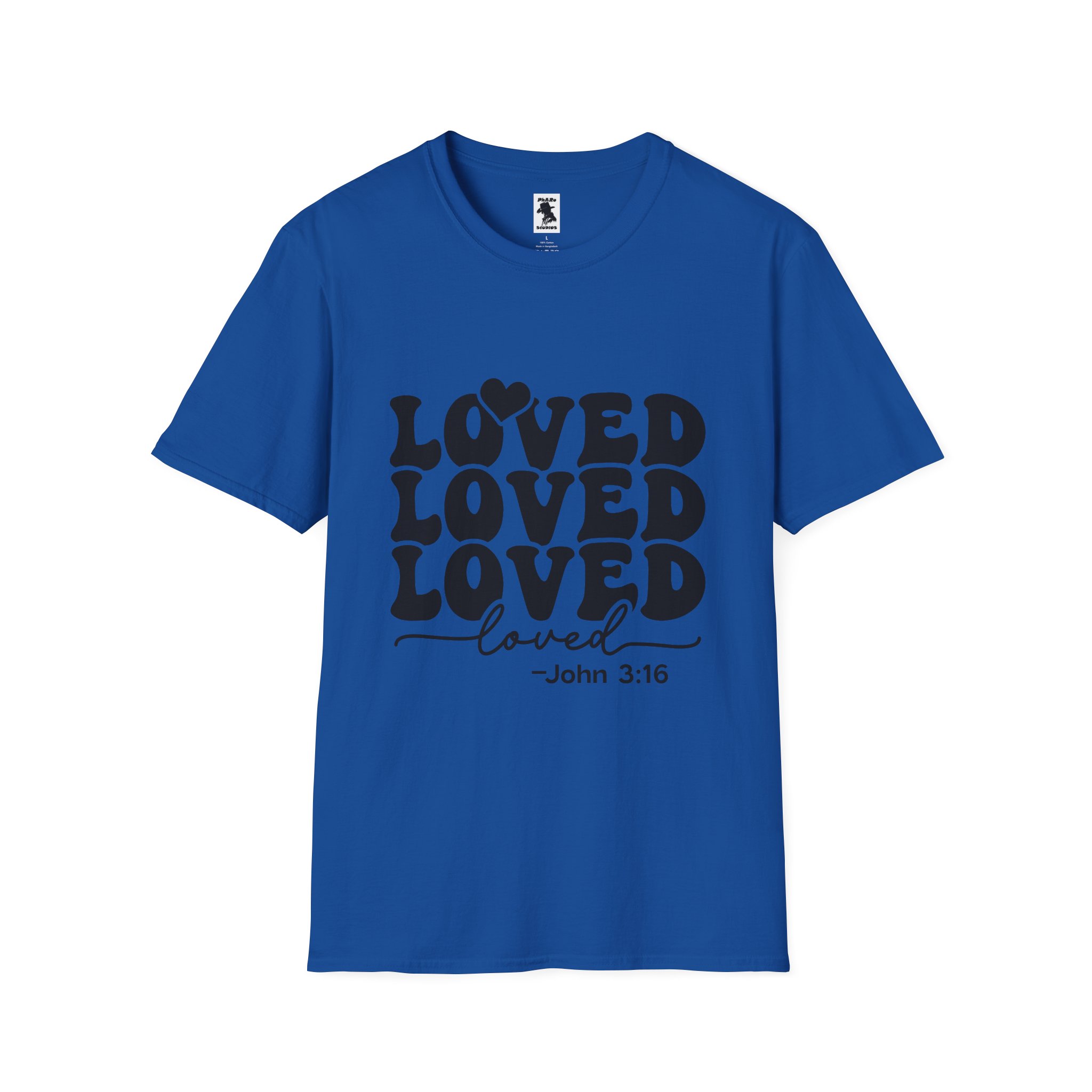 Loved Unisex Softstyle T-Shirt - Inspirational Faith Apparel - Perfect for Gifts and Celebrations - Image 29