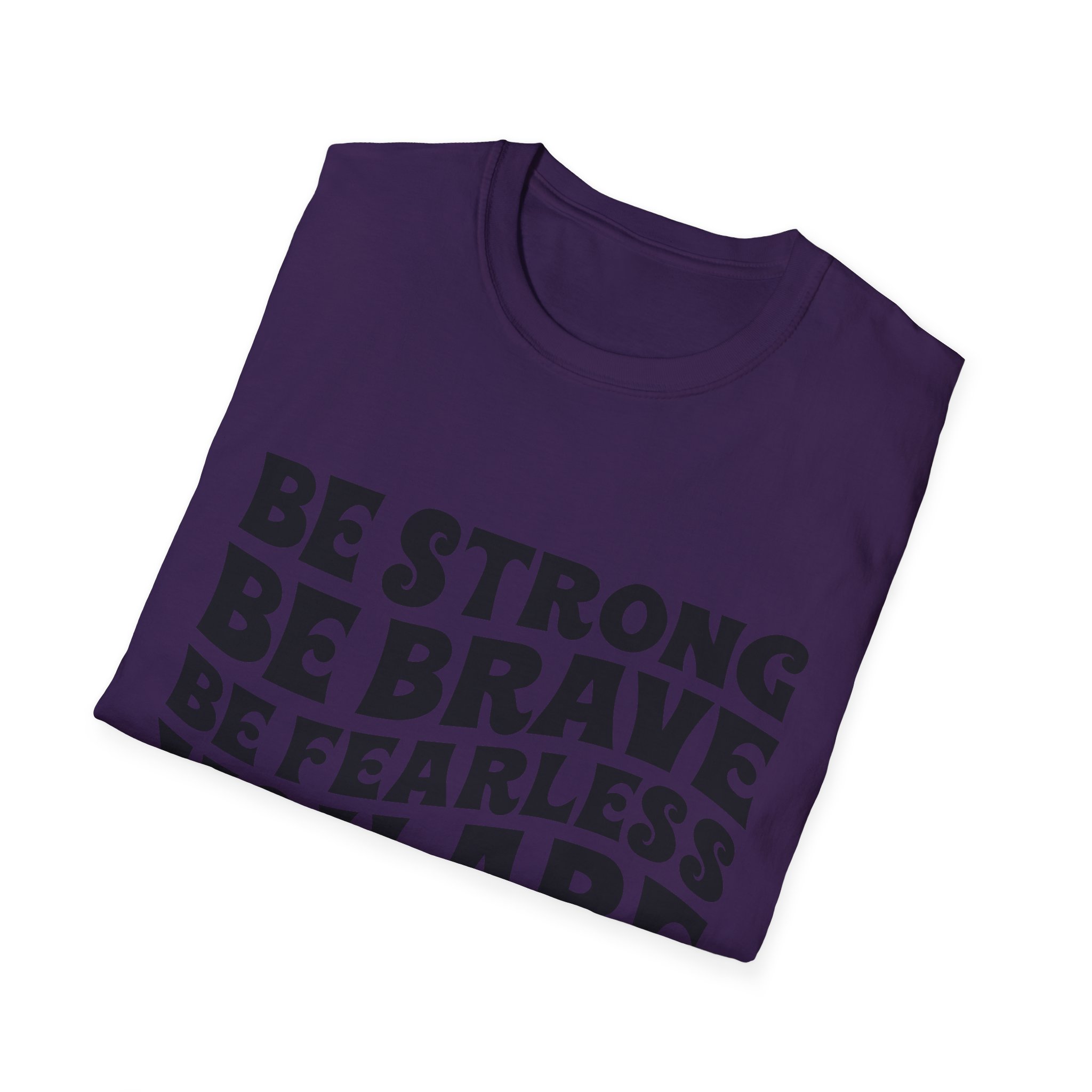 Be Strong Be Brave Be Fearless "You Are Never Alone" T-Shirt — Joshua 1:9 Inspirational Tee - Image 40