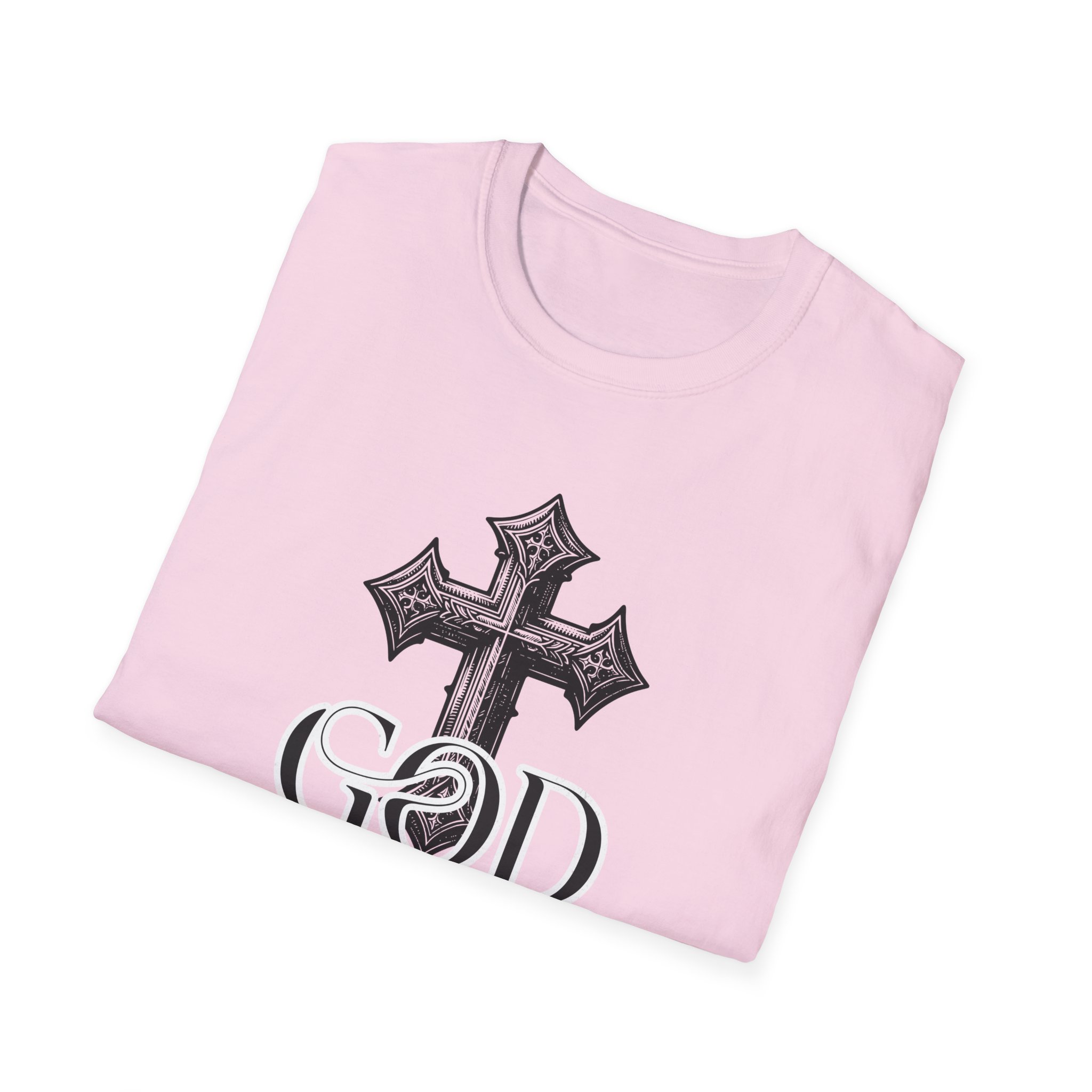 God Over Everything T-Shirt — Christian Cross Faith Tee - Image 2