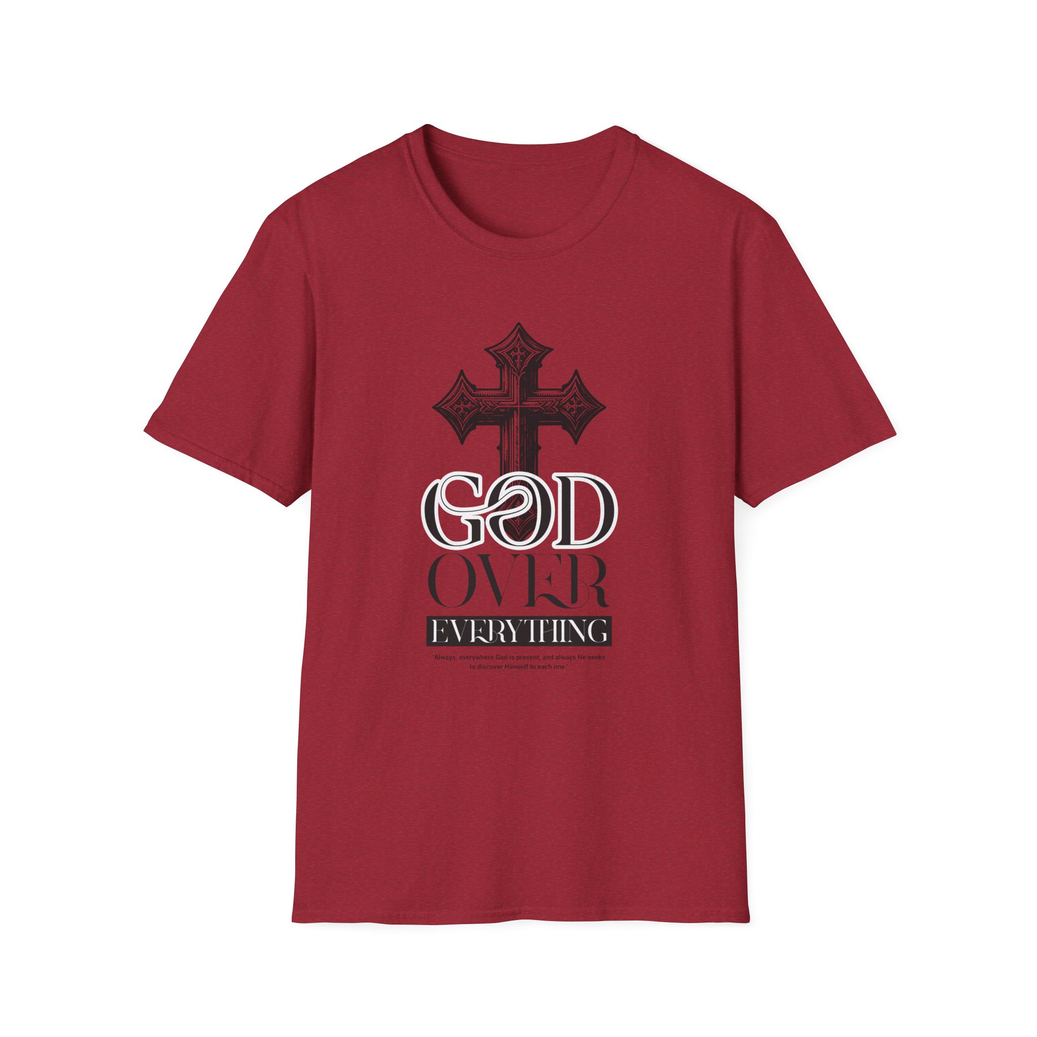 God Over Everything T-Shirt — Christian Cross Faith Tee - Image 21