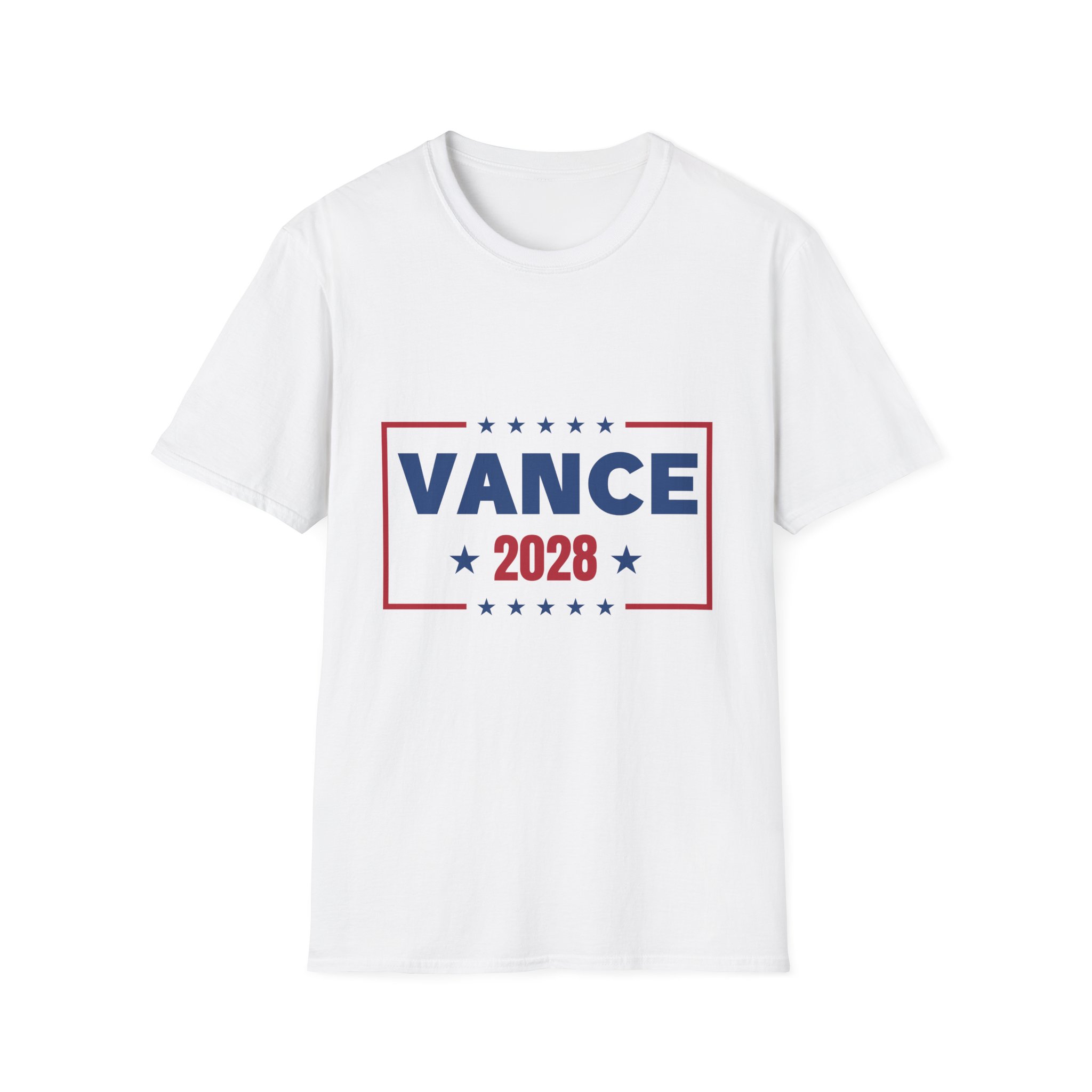 Vance 2028 Campaign T-Shirt — Patriotic Political Tee