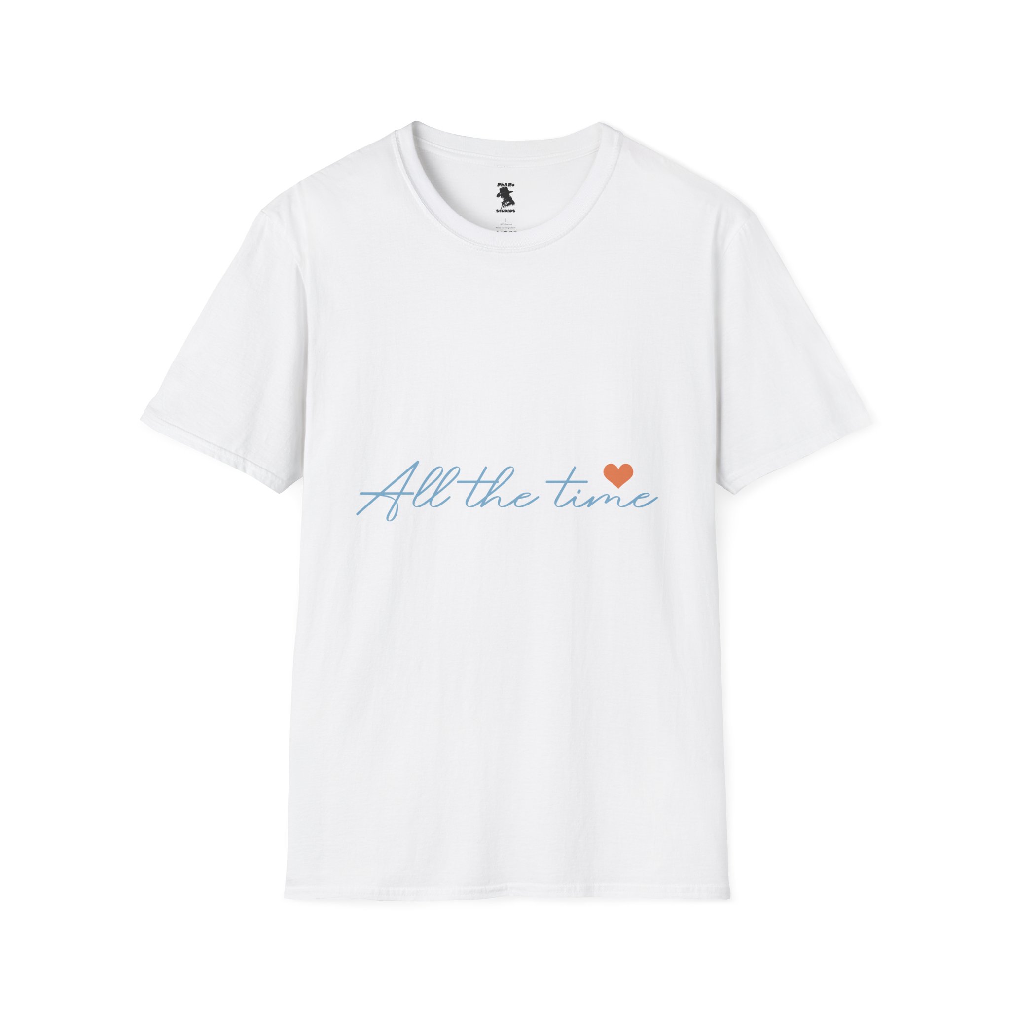 All the Time Unisex Softstyle T-Shirt - Casual Love Tee - Image 5