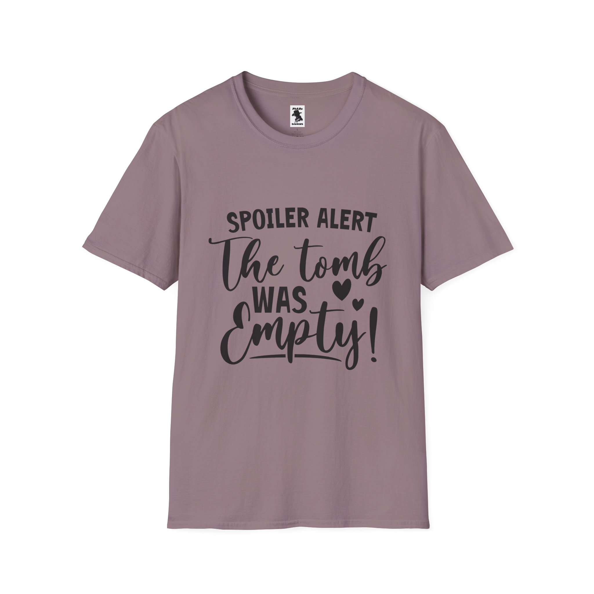 'Spoiler Alert: The Tomb Was Empty' Unisex Softstyle T-Shirt - Perfect for Easter and Celebrations! - Image 41