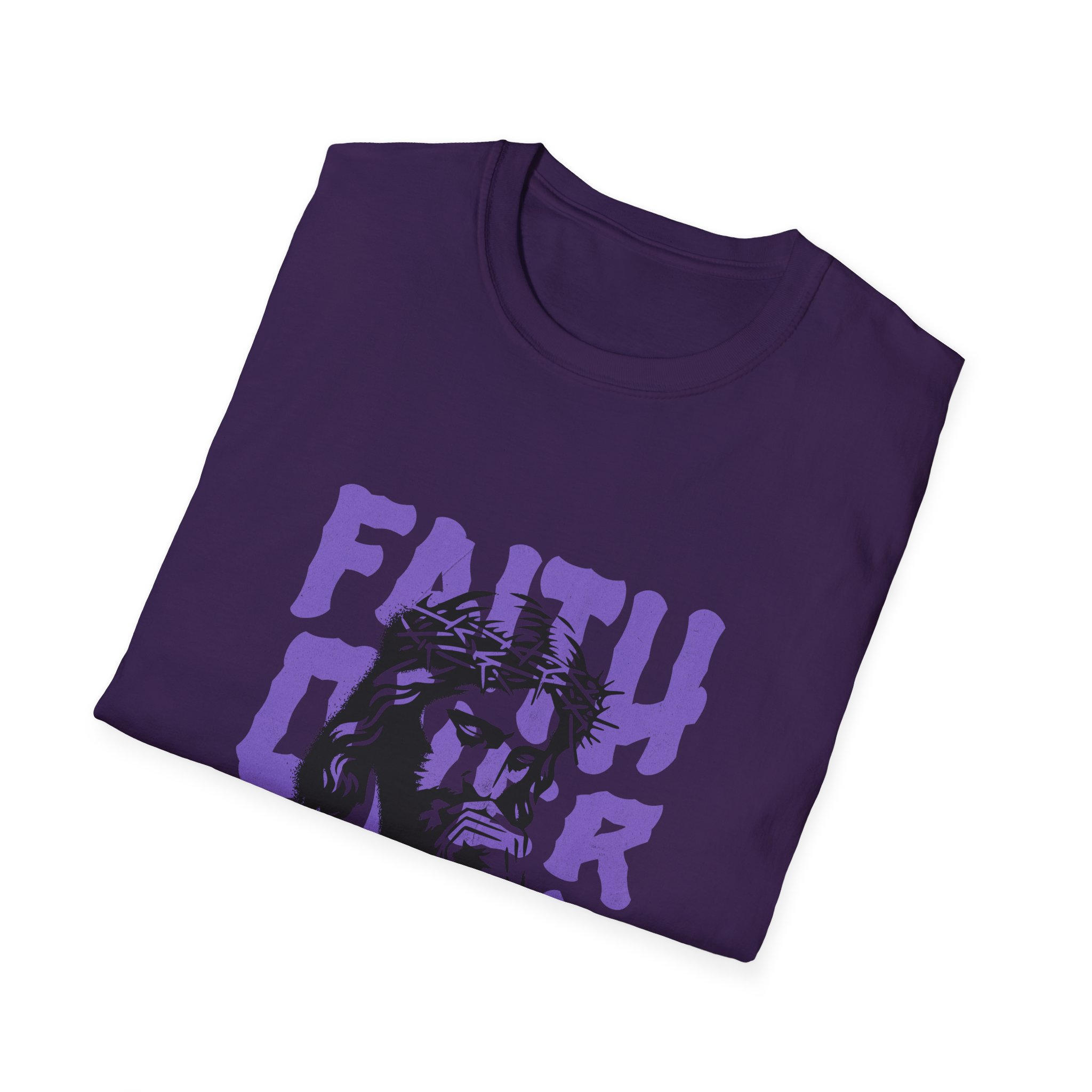Faith Over Fear T-Shirt — Christian Jesus Graphic Tee (Faith Over Fear) - Image 16