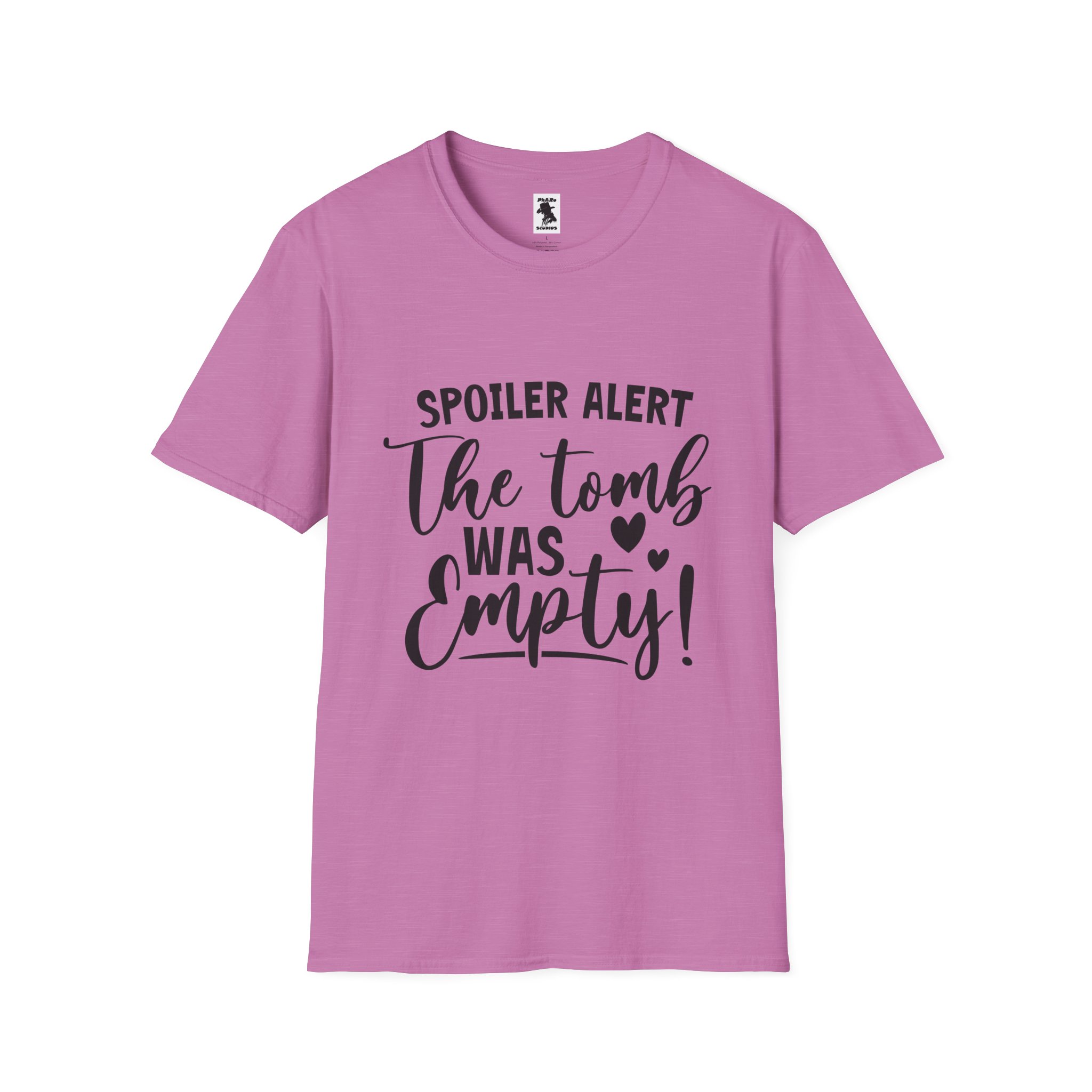 'Spoiler Alert: The Tomb Was Empty' Unisex Softstyle T-Shirt - Perfect for Easter and Celebrations! - Image 37