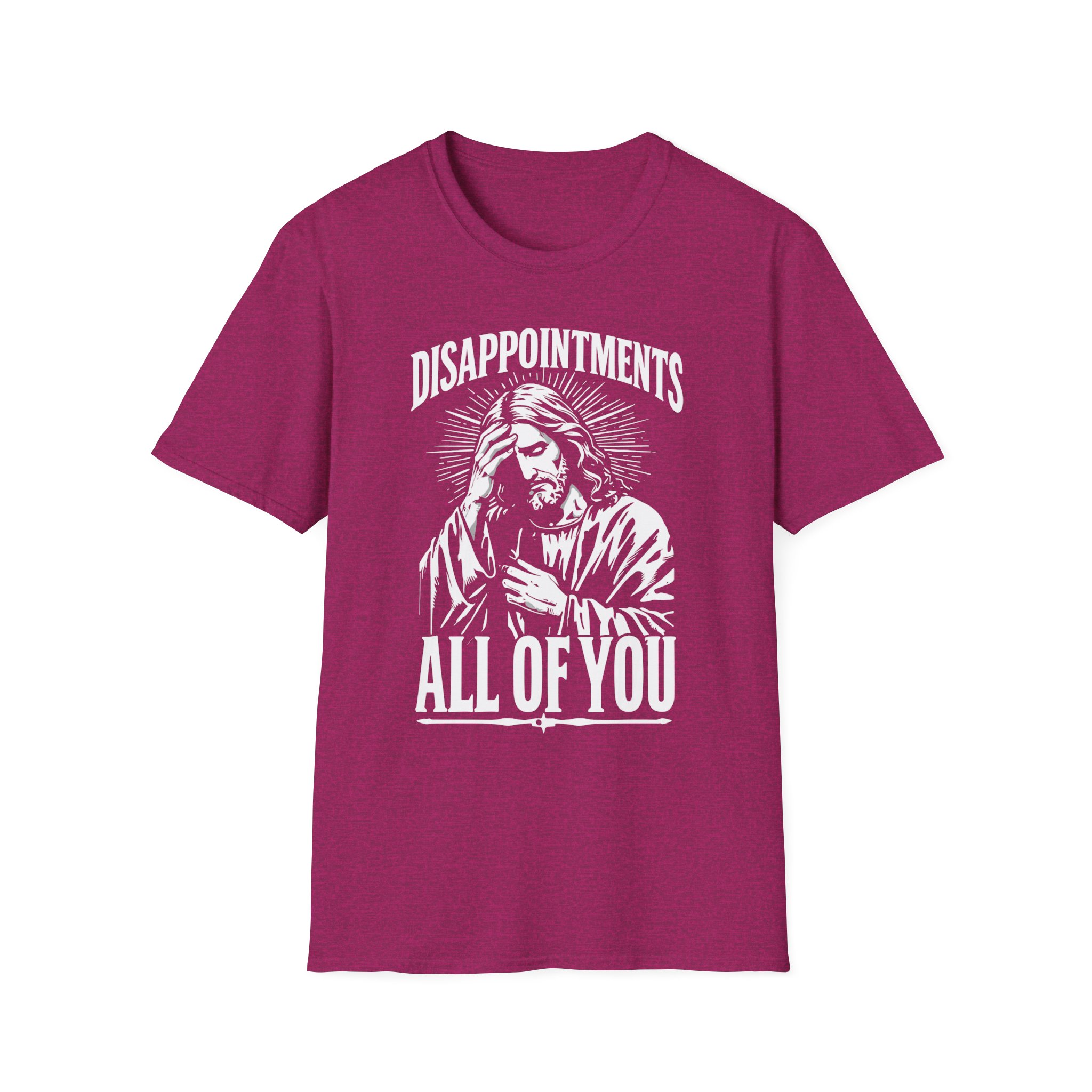 Jesus Graphic T-Shirt — "Disappointments All of You" Vintage Religious Humor Tee - Image 9