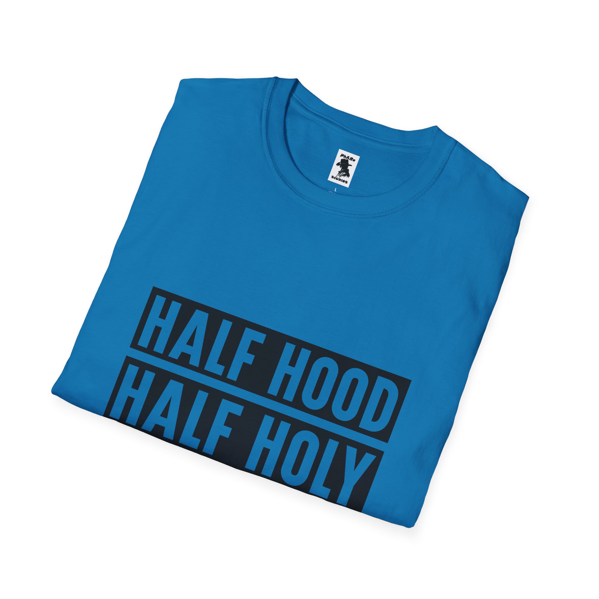 Half Hood Half Holy Unisex Softstyle T-Shirt - Pray with Me Graphic Tee - Image 28