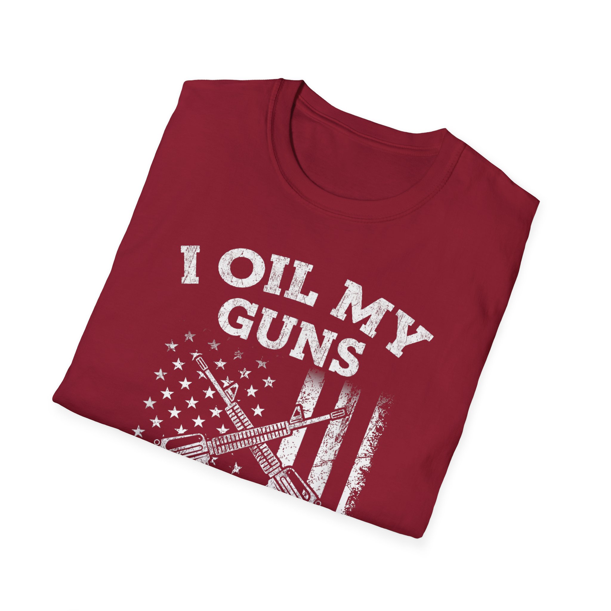 Gun Rights T-Shirt — "I Oil My Guns With Liberal Tears" Patriotic Rifle Shirt - Image 2