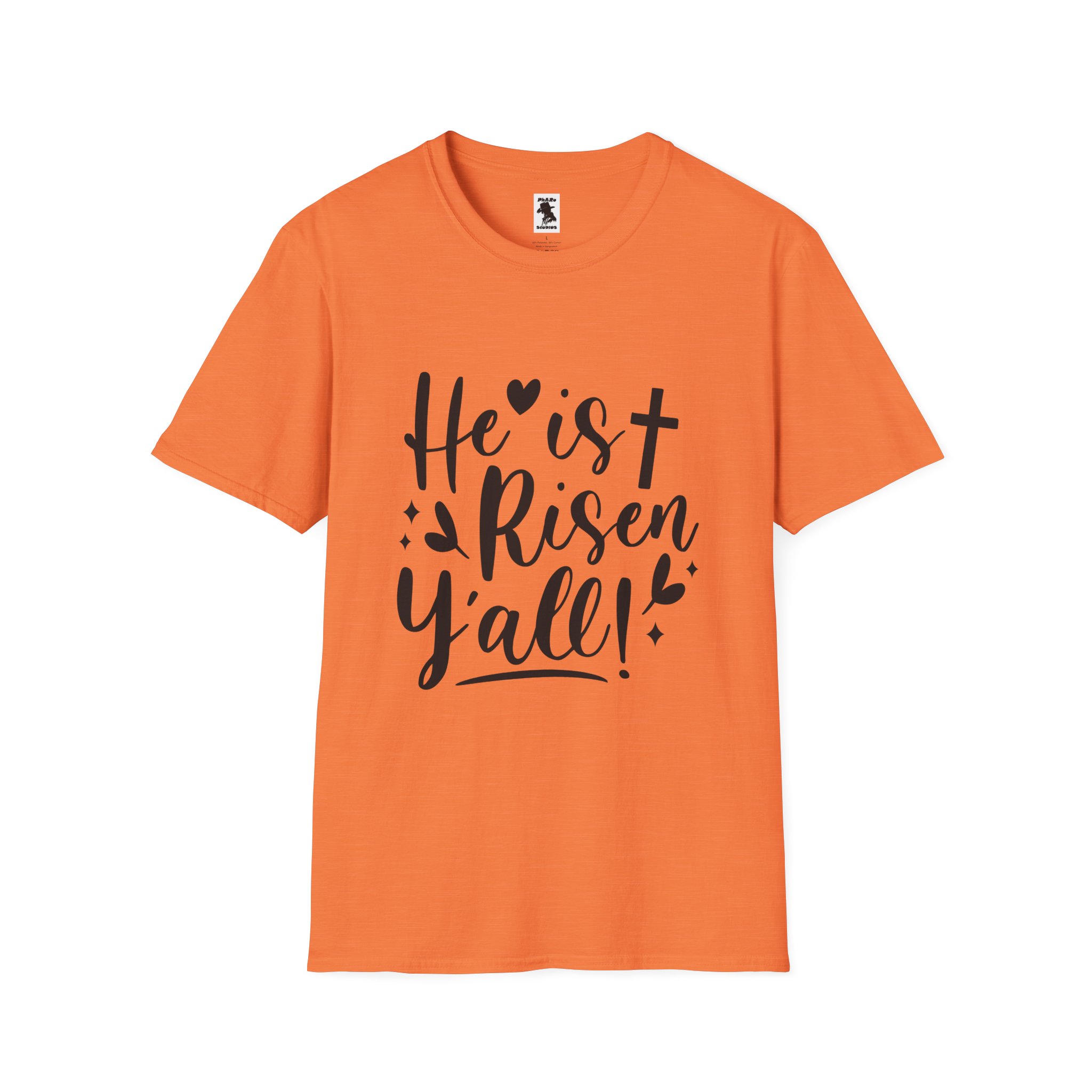 He is Risen Y'all - Unisex Softstyle T-Shirt - Image 9