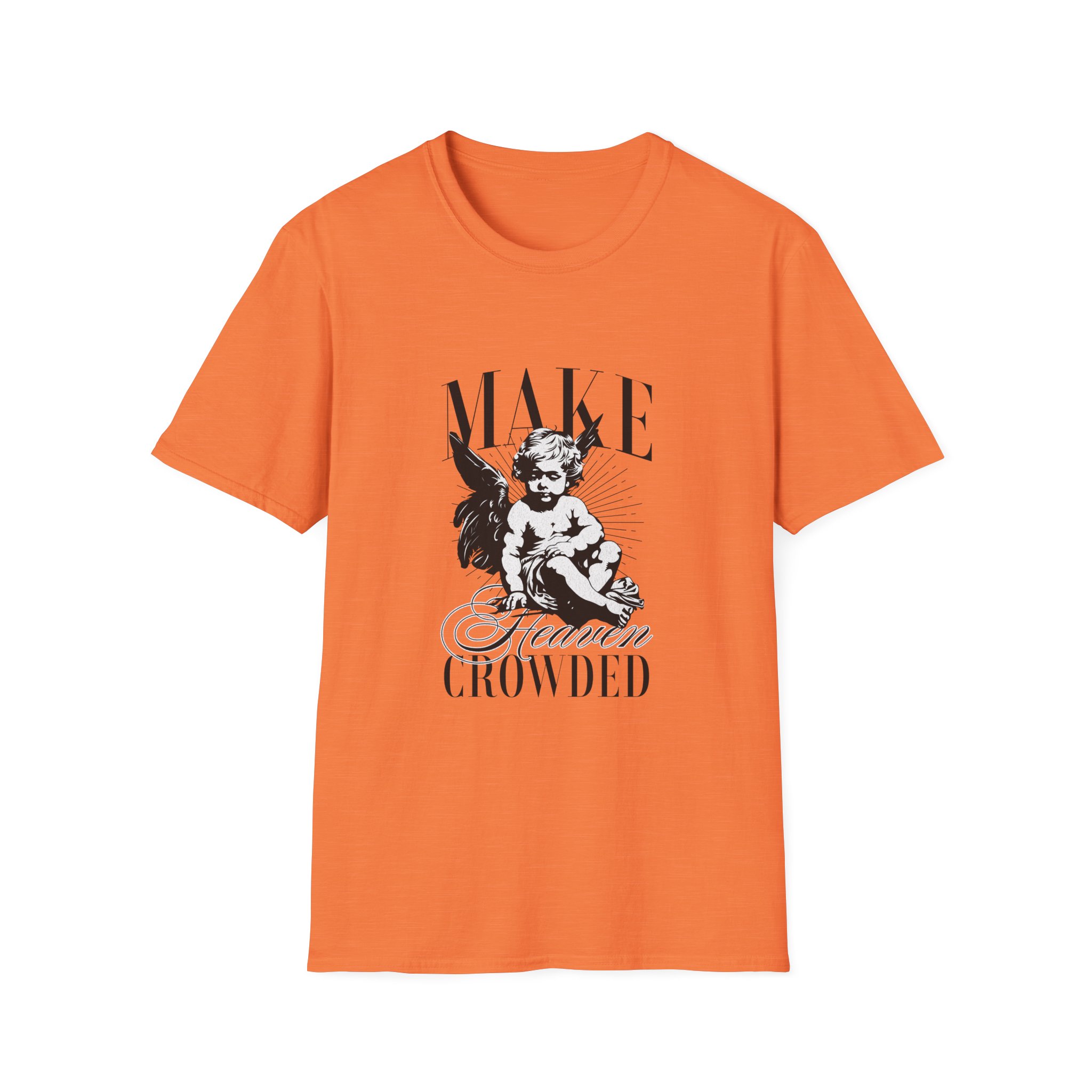 Make Heaven Crowded Unisex Tee - Image 5