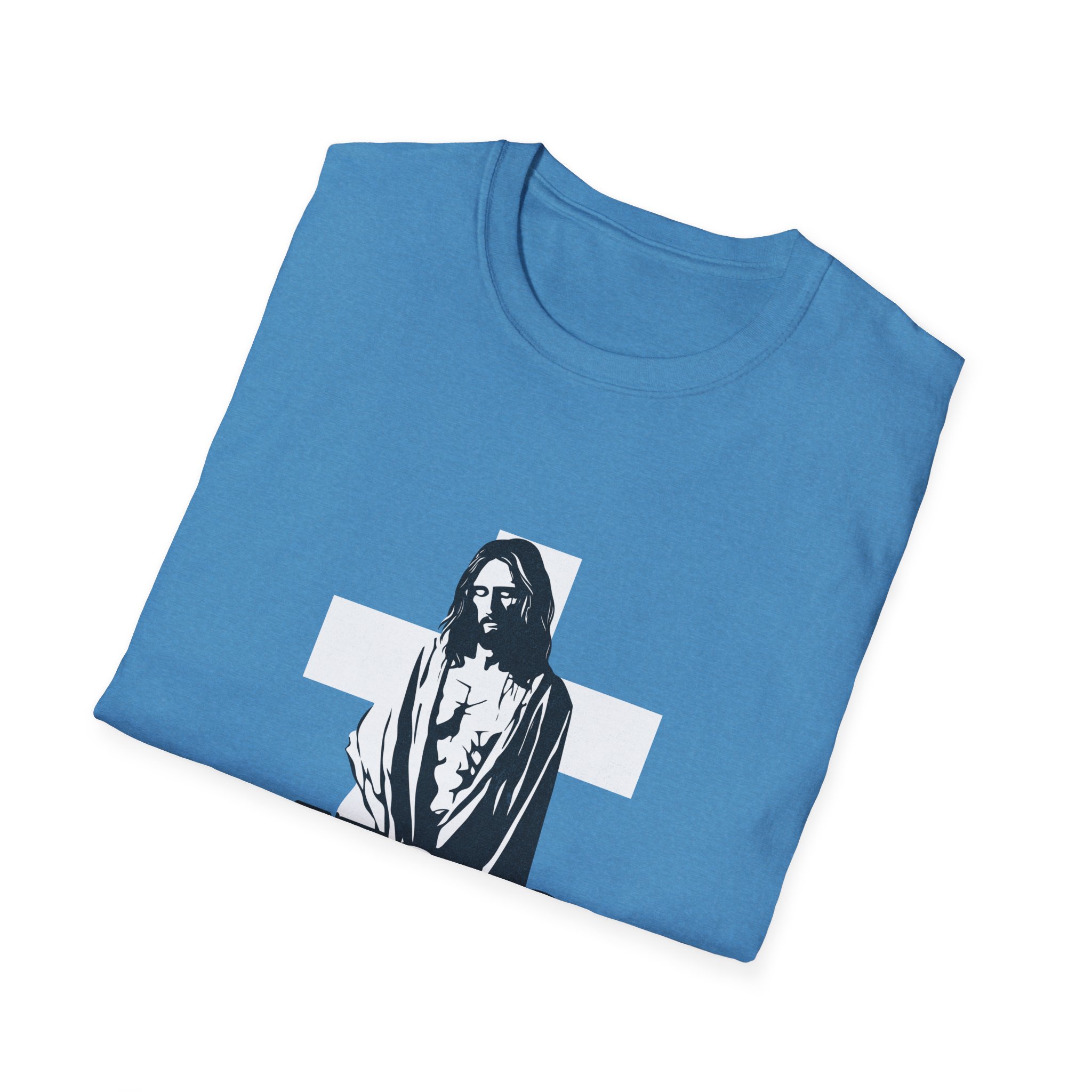 Jesus Cross Graphic T-Shirt — Faith-Based Christian Tee - Image 12