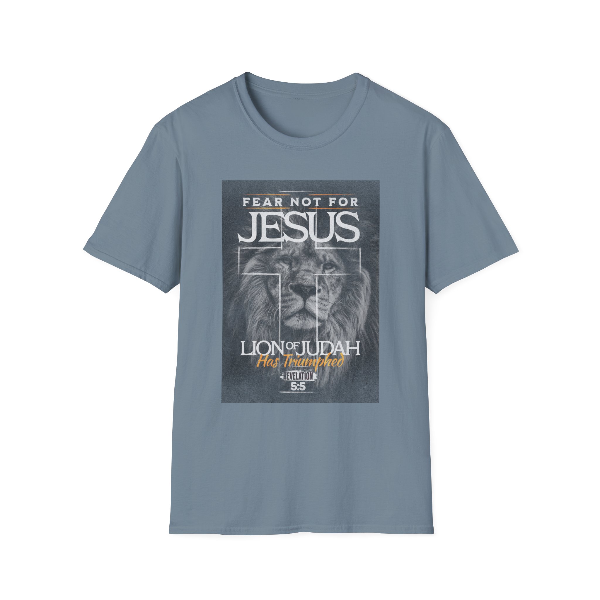 Lion of Judah T-Shirt — "Fear Not for Jesus" Christian Faith Tee - Image 19