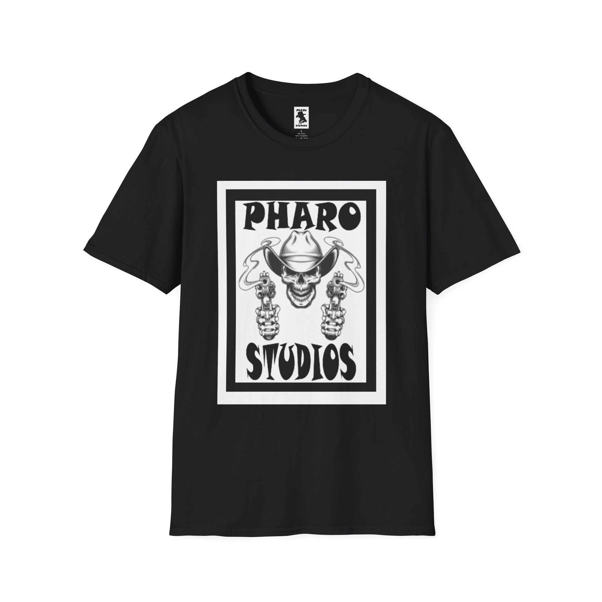 Unisex Softstyle T-Shirt - PhARo Studios Logo - Image 5