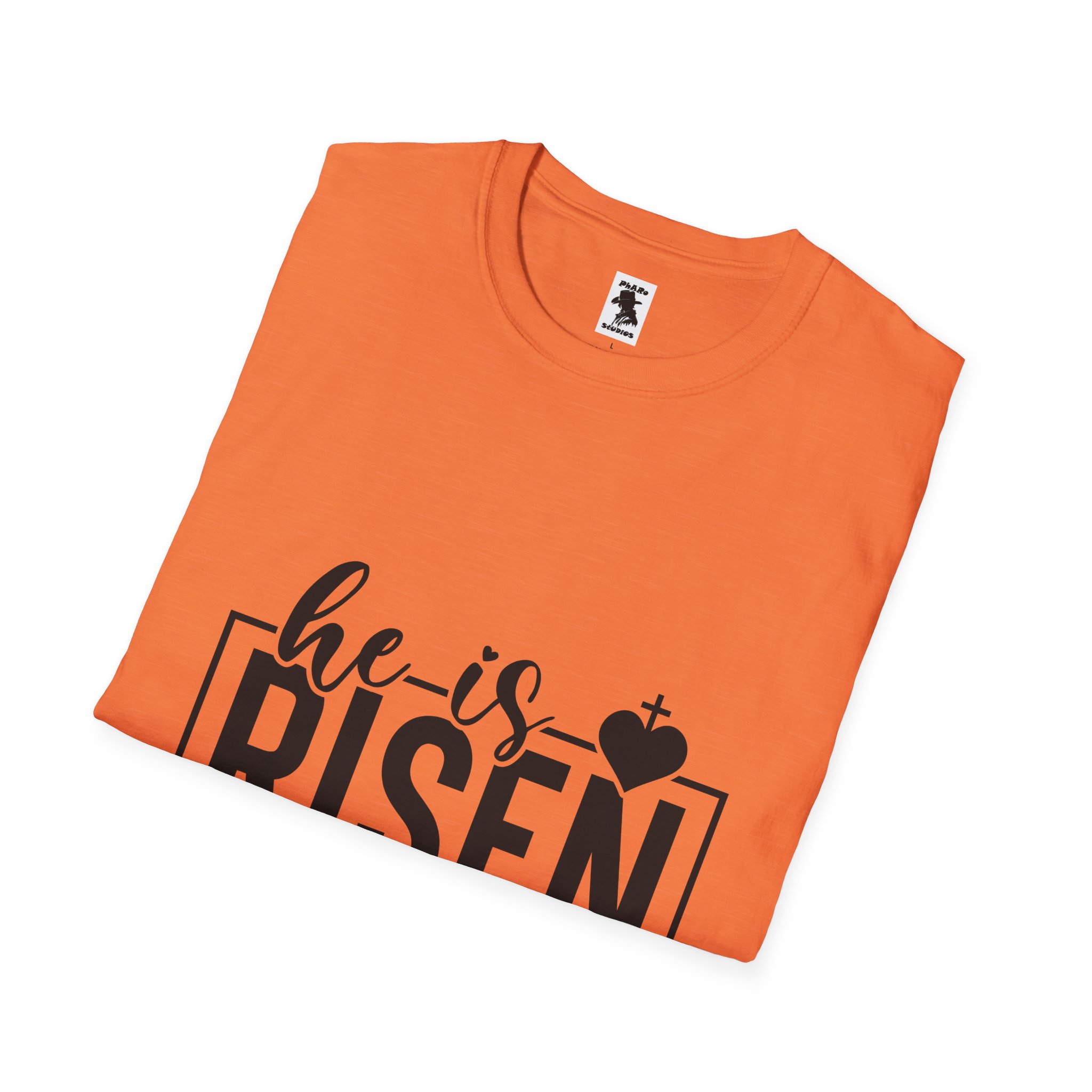 He Is Risen Unisex Softstyle T-Shirt - Faith Inspired Design for Easter Celebrations - Image 12