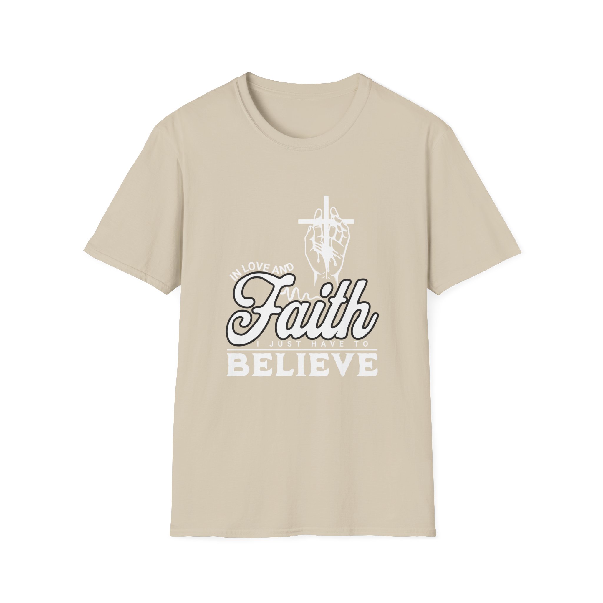 Faith Believe Unisex Softstyle T-Shirt