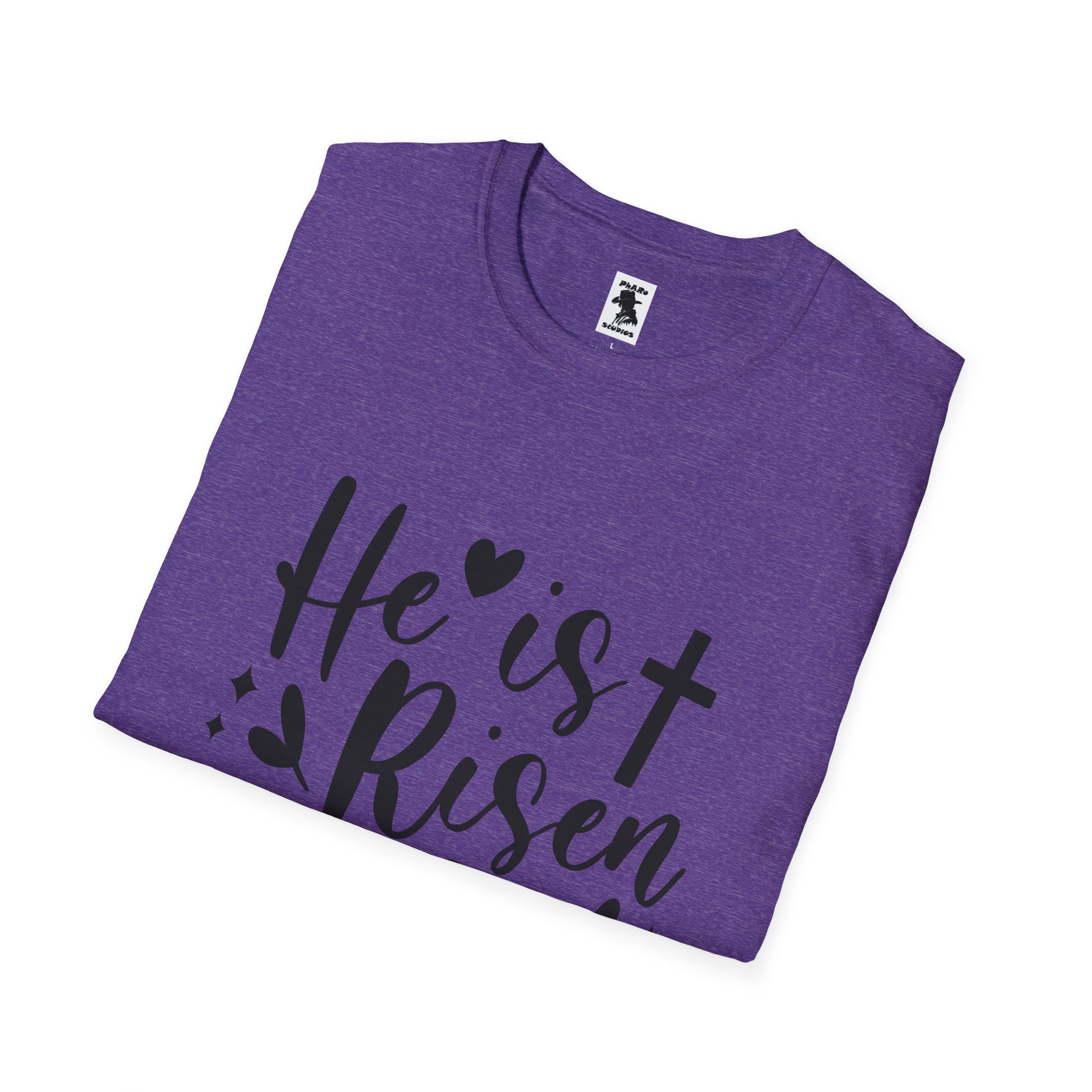 He is Risen Y'all - Unisex Softstyle T-Shirt - Image 4