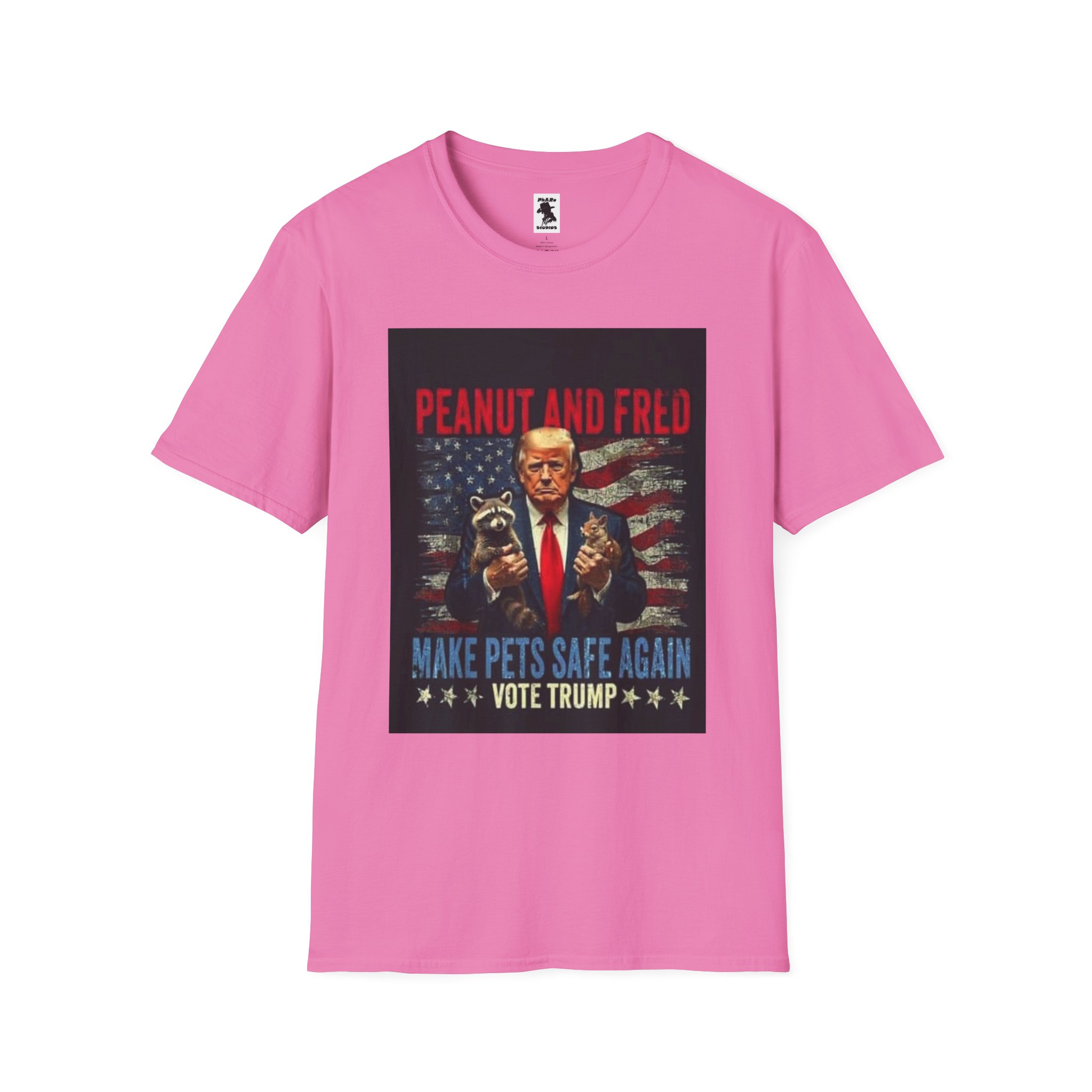 Unisex Softstyle T-Shirt - Make Pets Safe Again - Image 17