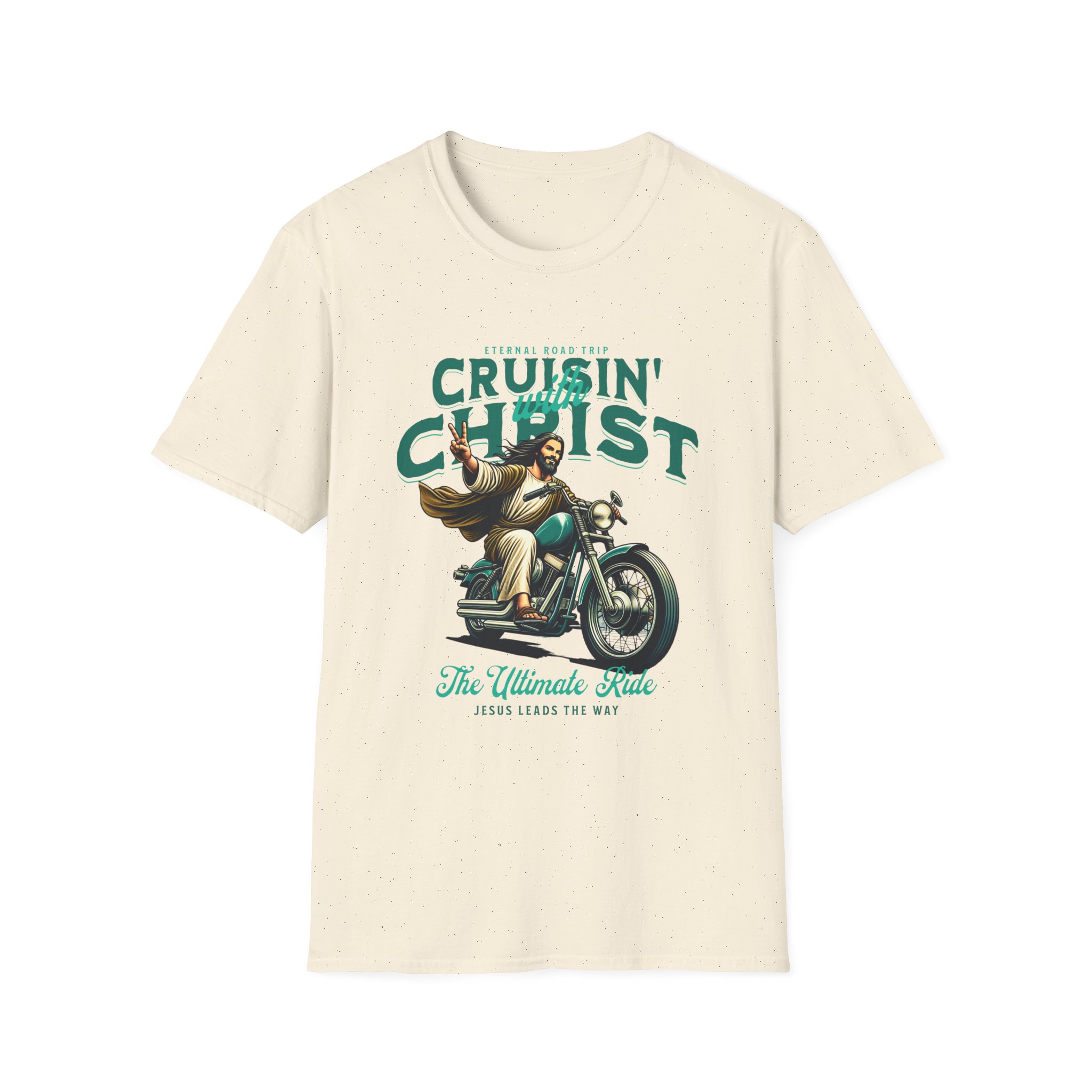 Cruisin' with Christ Motorcycle T-Shirt