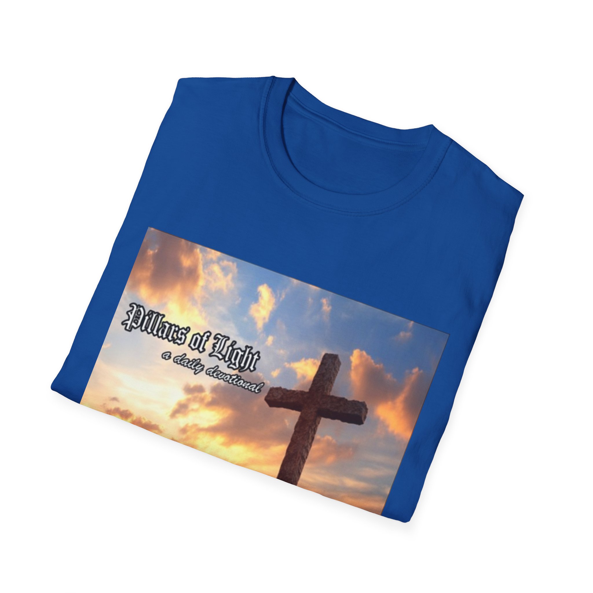 Pillars of Light Devotional Podcast T-Shirt — The Truth in the Darkness - Image 24
