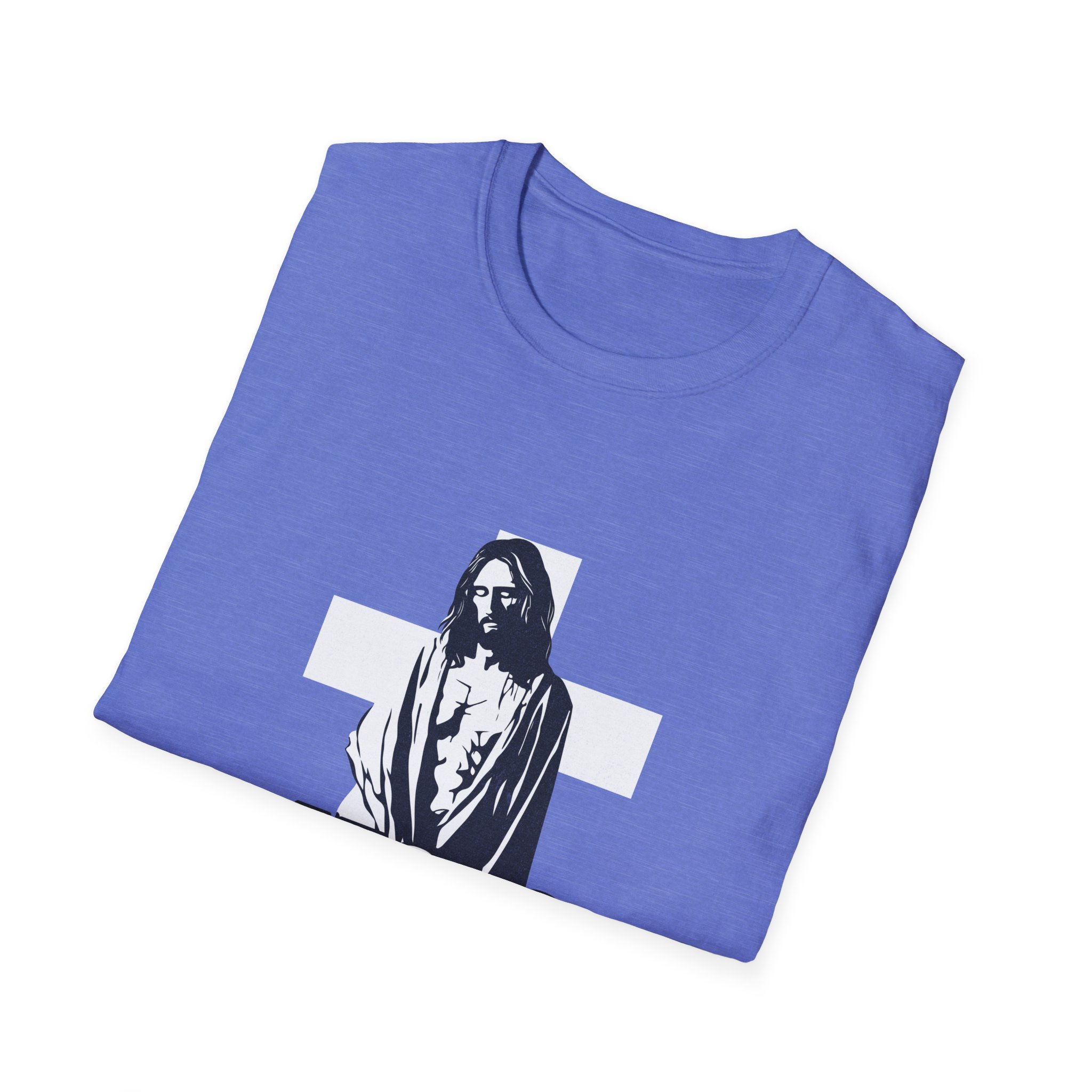 Jesus Cross Graphic T-Shirt — Faith-Based Christian Tee - Image 14