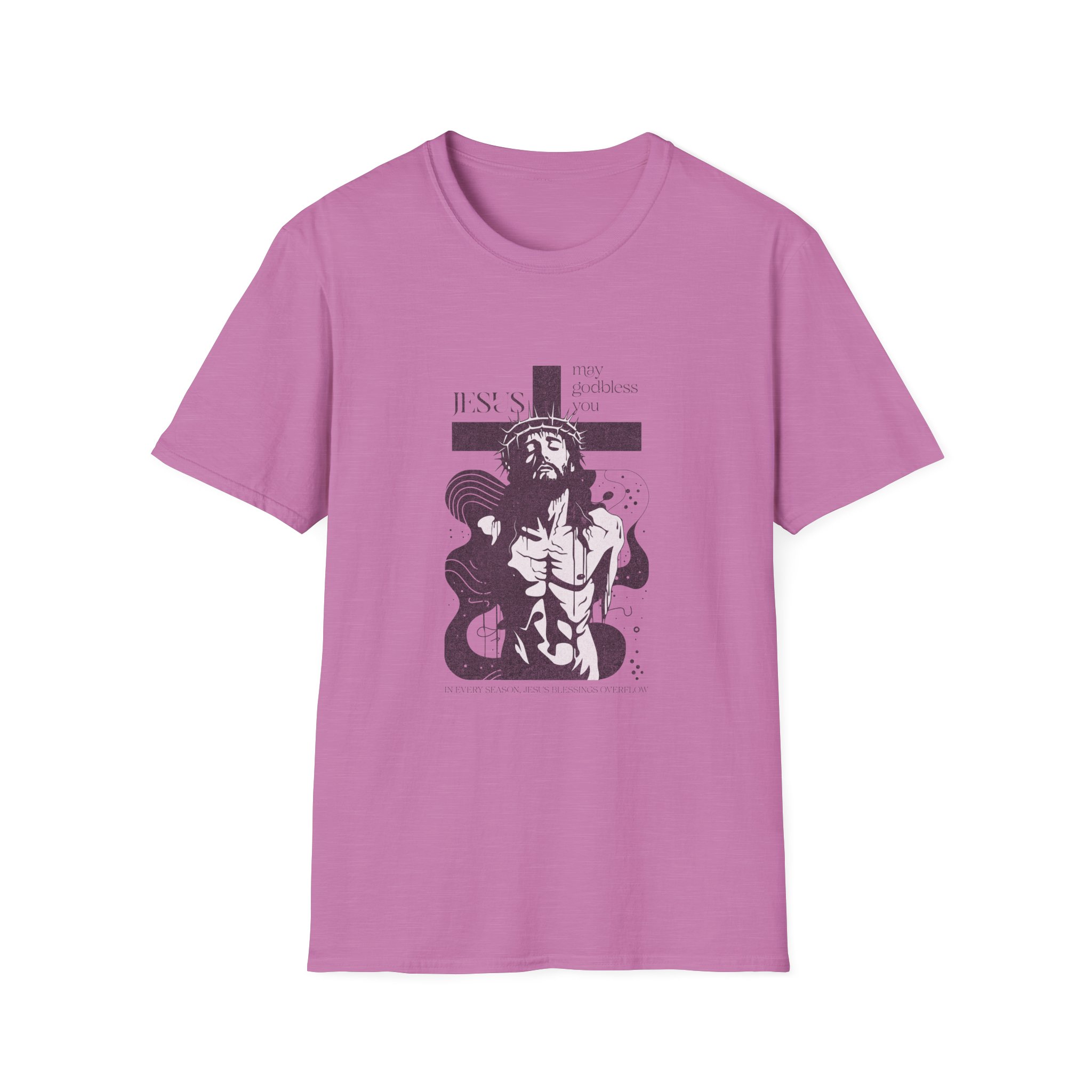 Stylized Jesus Cross Illustration (Religious Christian Tee) - Image 17