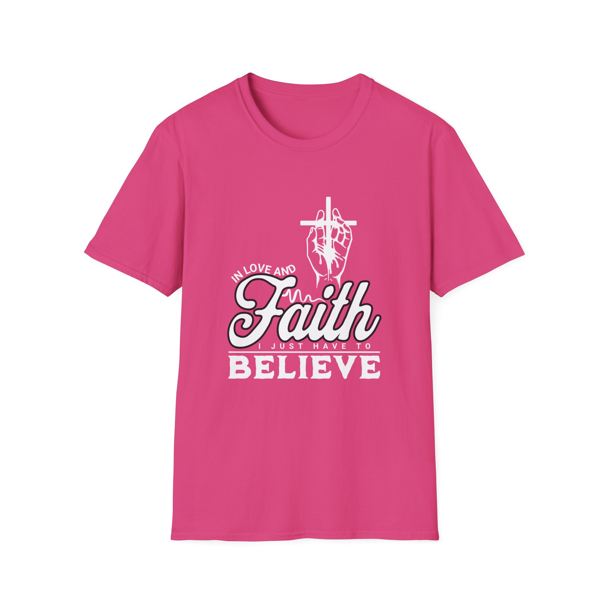 Faith Believe Unisex Softstyle T-Shirt - Image 21