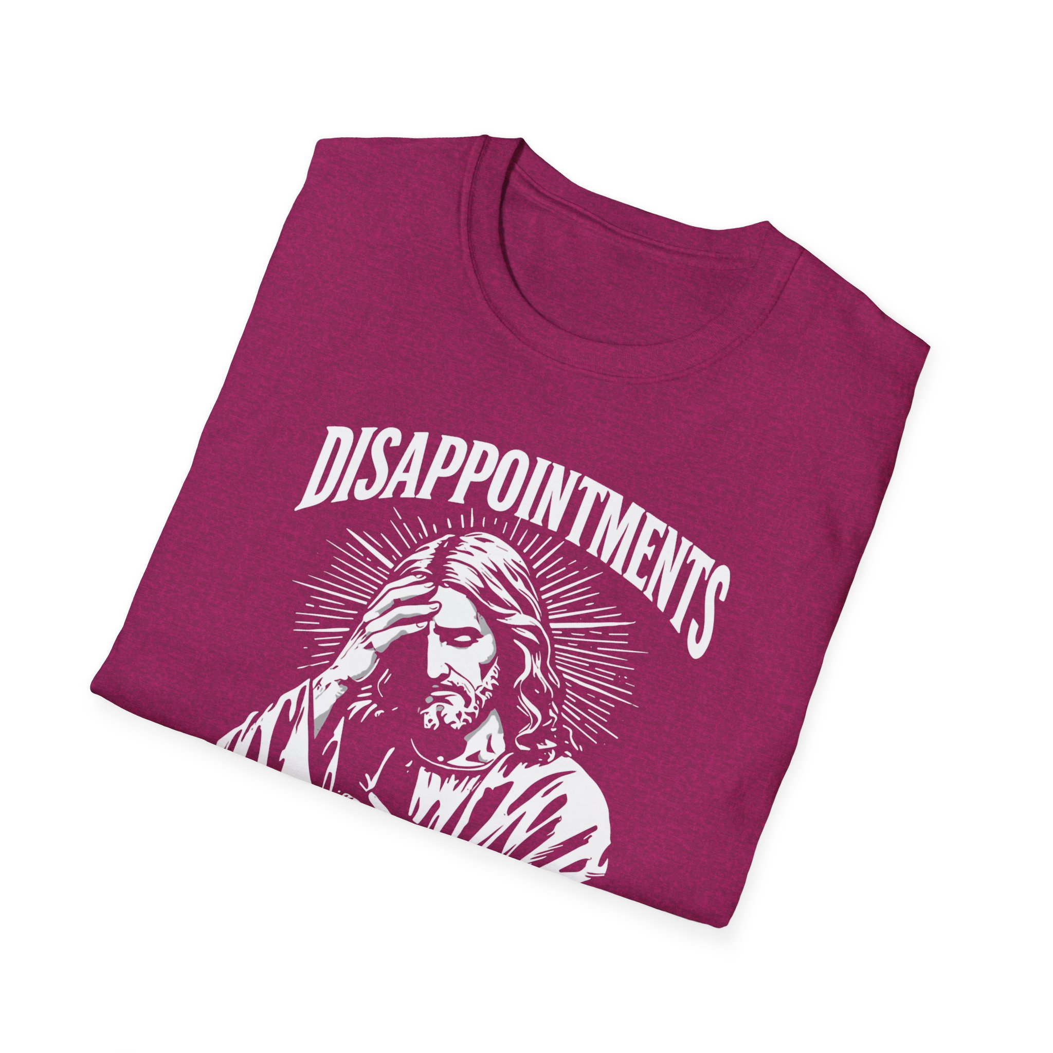Jesus Graphic T-Shirt — "Disappointments All of You" Vintage Religious Humor Tee - Image 10