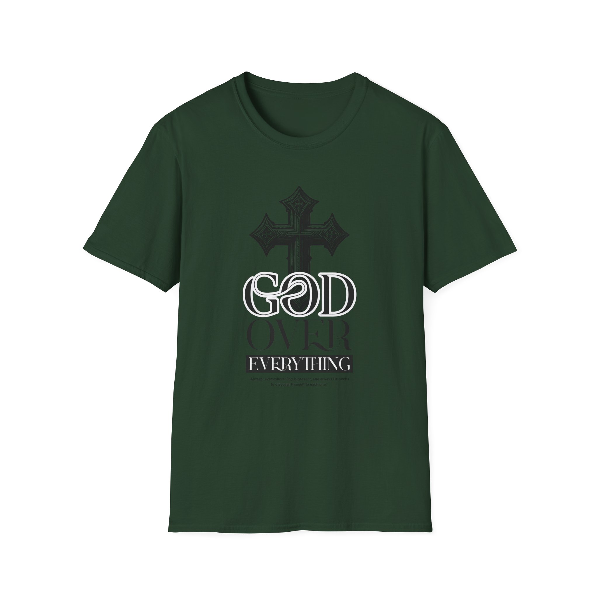 God Over Everything T-Shirt — Christian Cross Faith Tee - Image 13
