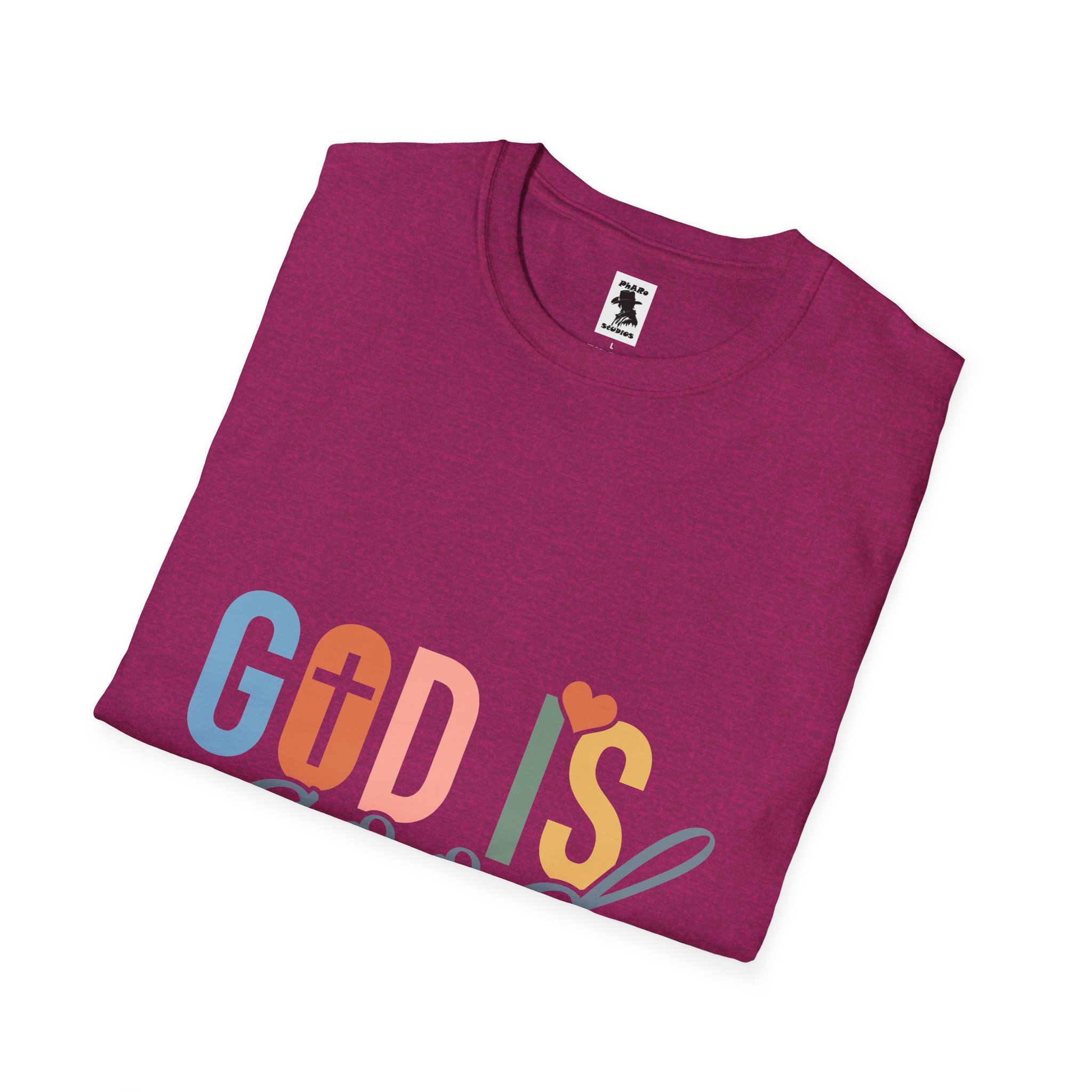 Unisex Softstyle T-Shirt - "God Is Good" Inspirational Tee - Image 24