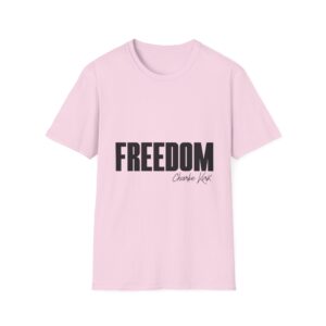 Freedom Graphic T-Shirt — 'FREEDOM' Bold Typography Tee