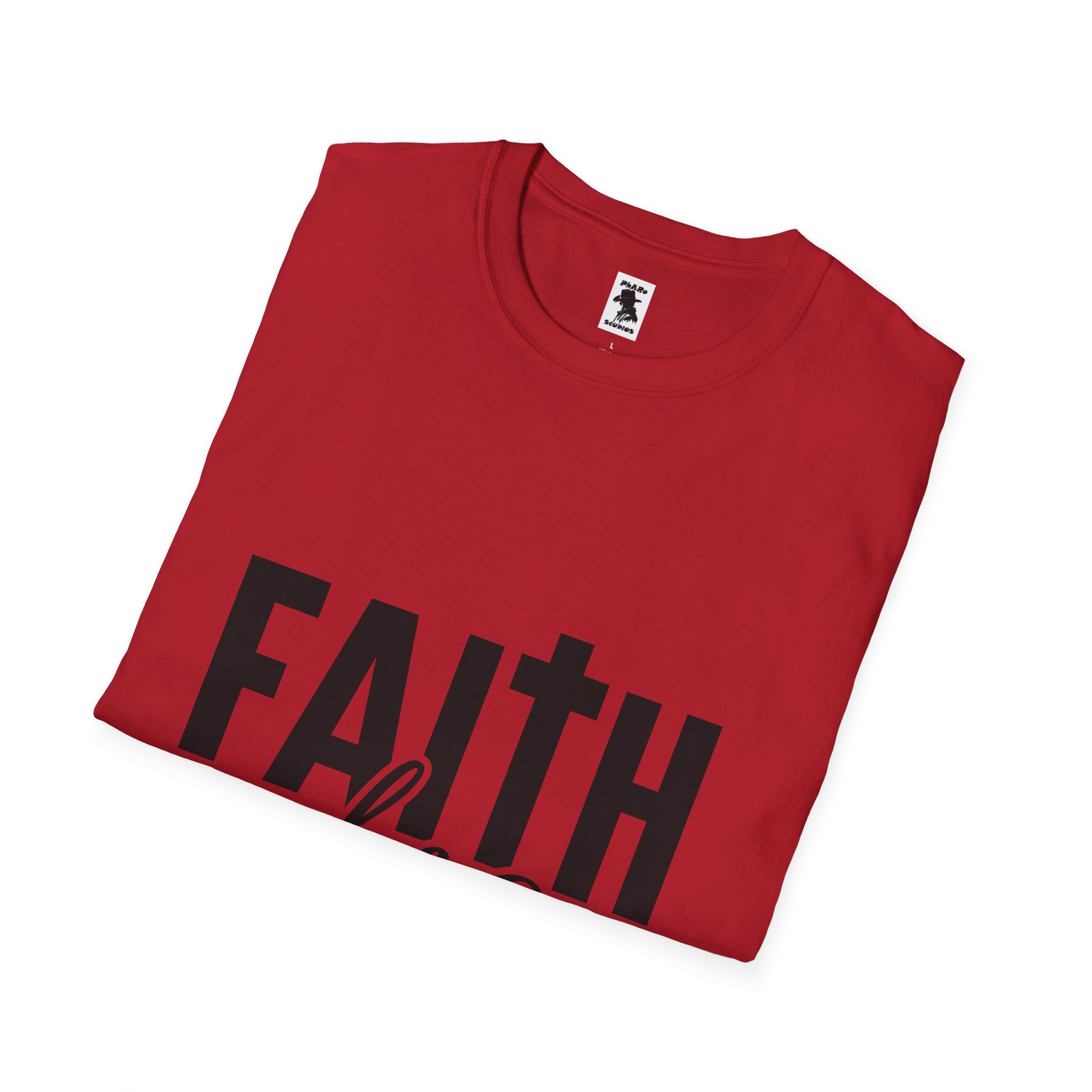 Faith Over Fear Unisex Softstyle T-Shirt - Image 40