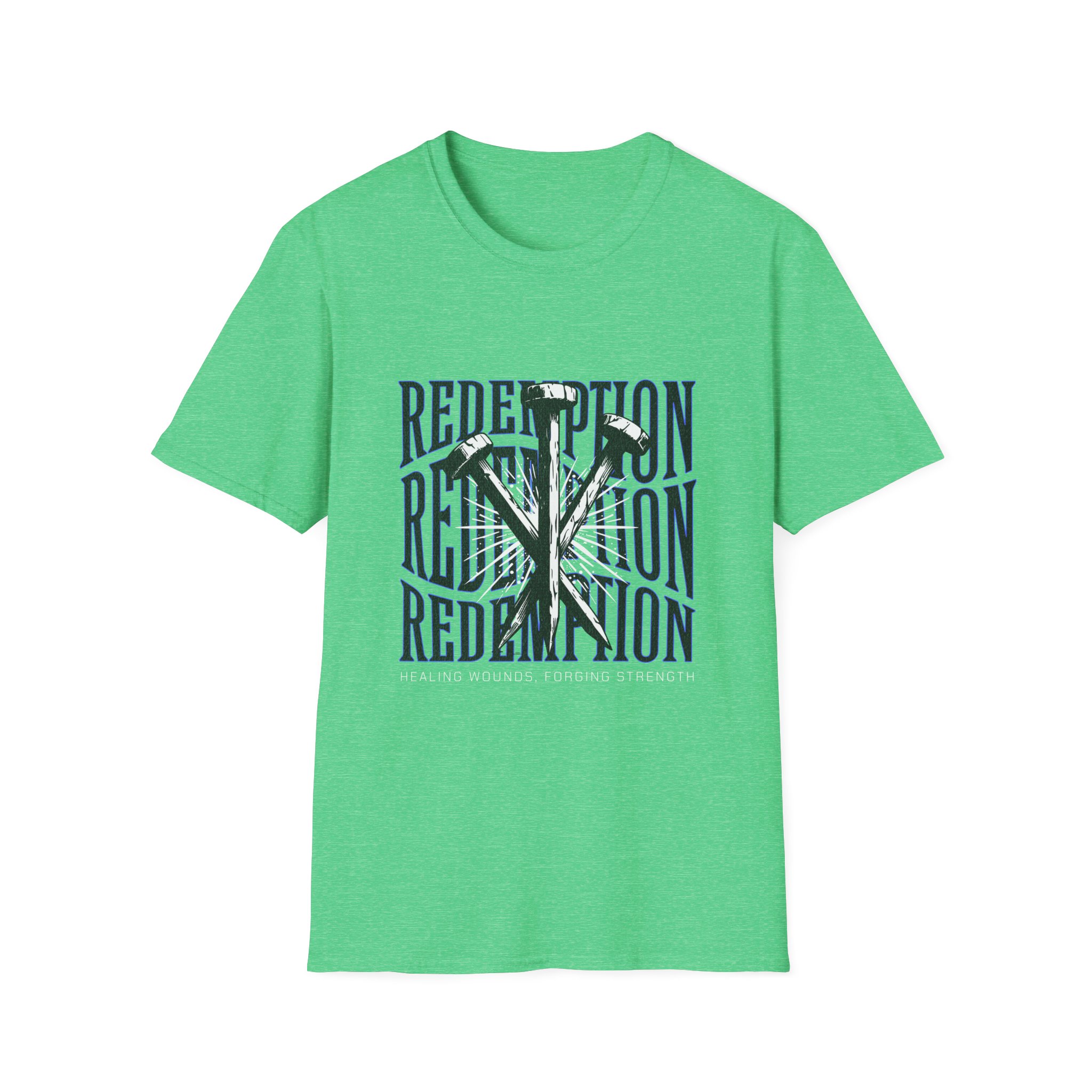 Redemption Cross T-Shirt — Christian Faith Graphic Tee - Image 13