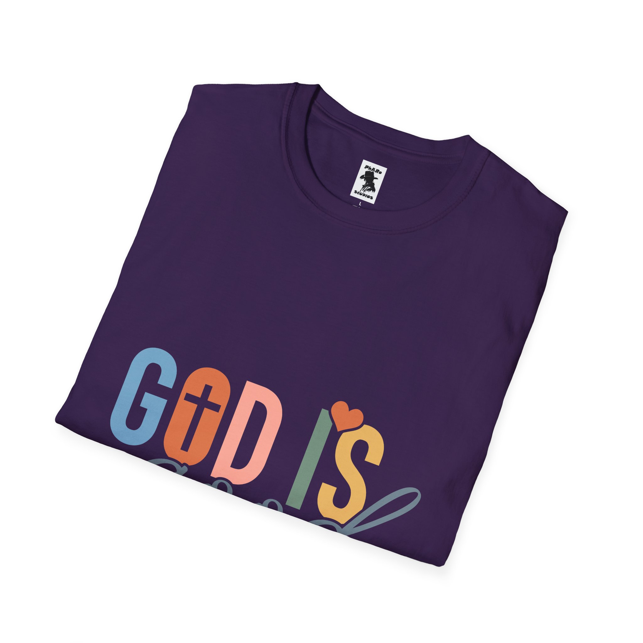 Unisex Softstyle T-Shirt - "God Is Good" Inspirational Tee - Image 36