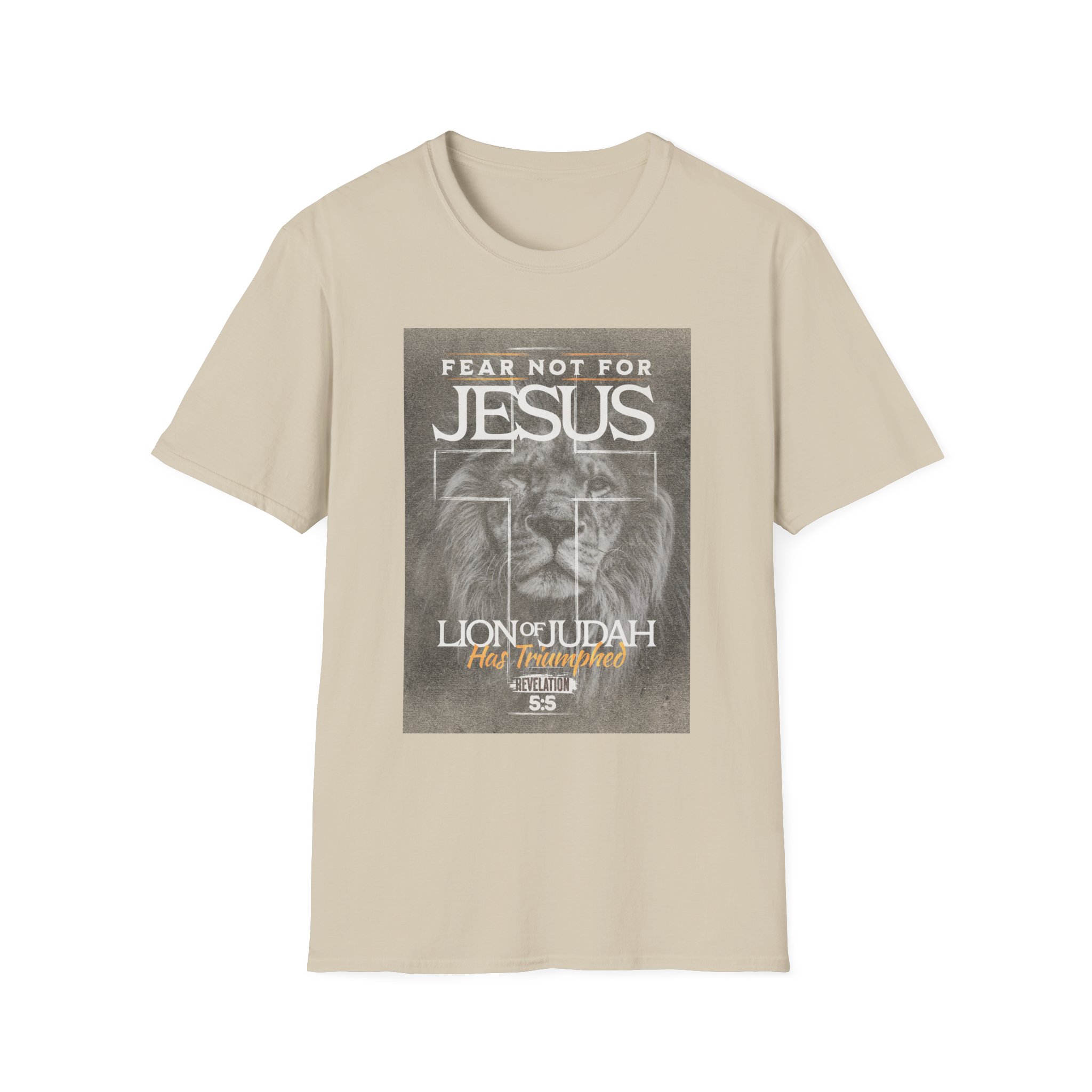 Lion of Judah T-Shirt — "Fear Not for Jesus" Christian Faith Tee - Image 7