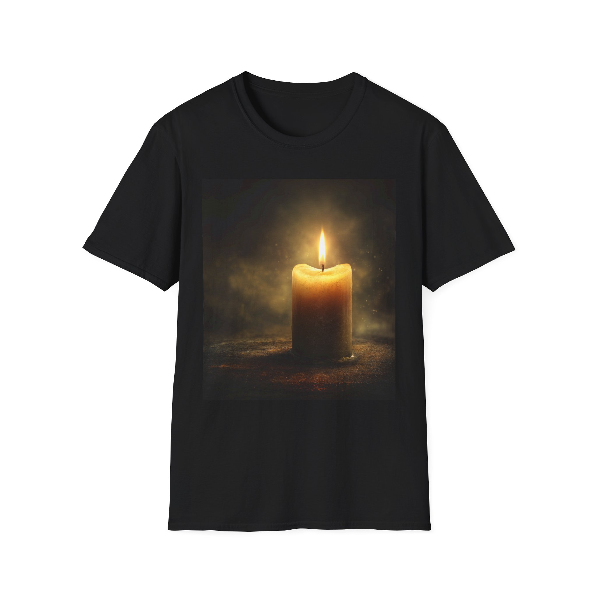 Lightbearer Unisex T-Shirt, Cozy Gift for Home Lovers, Relaxing Aesthetic Apparel, Perfect for Birthdays, Meditation, or Home Decor