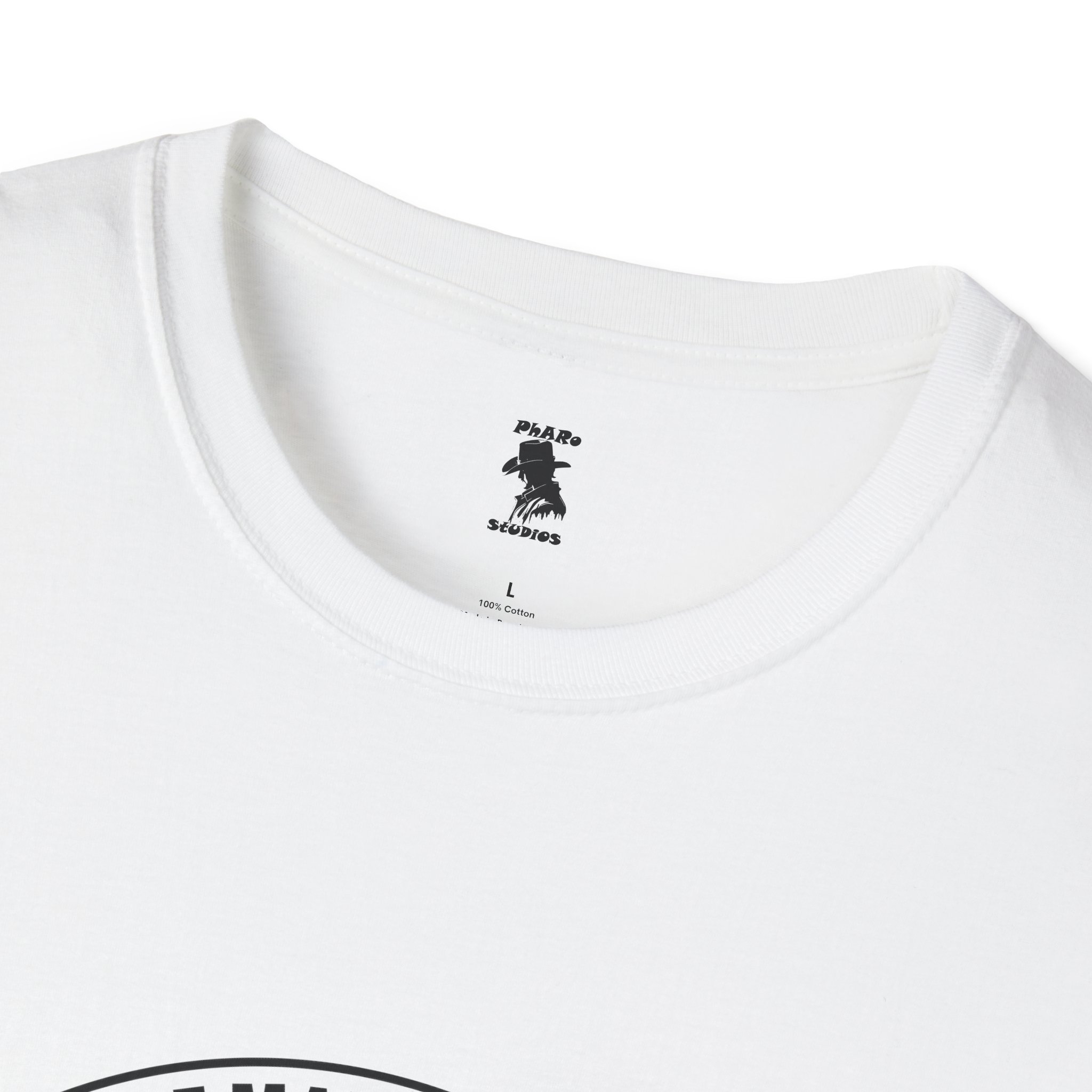 Inspirational Faith T-Shirt - Unisex Softstyle Tee with Luke 1:37 Quote - Image 7