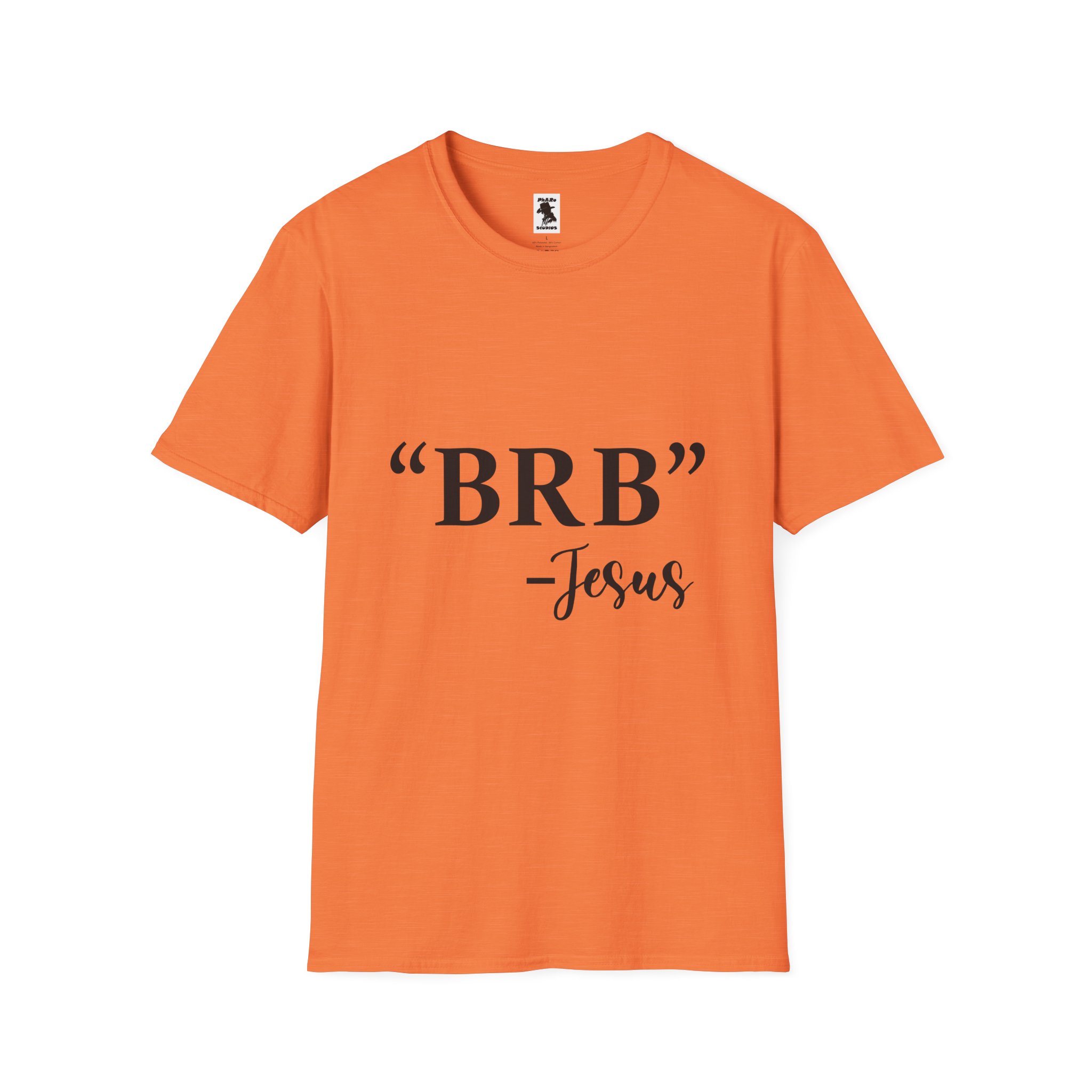 BRB Jesus Unisex Softstyle T-Shirt - Casual Faith Tee for Everyday Comfort - Image 13