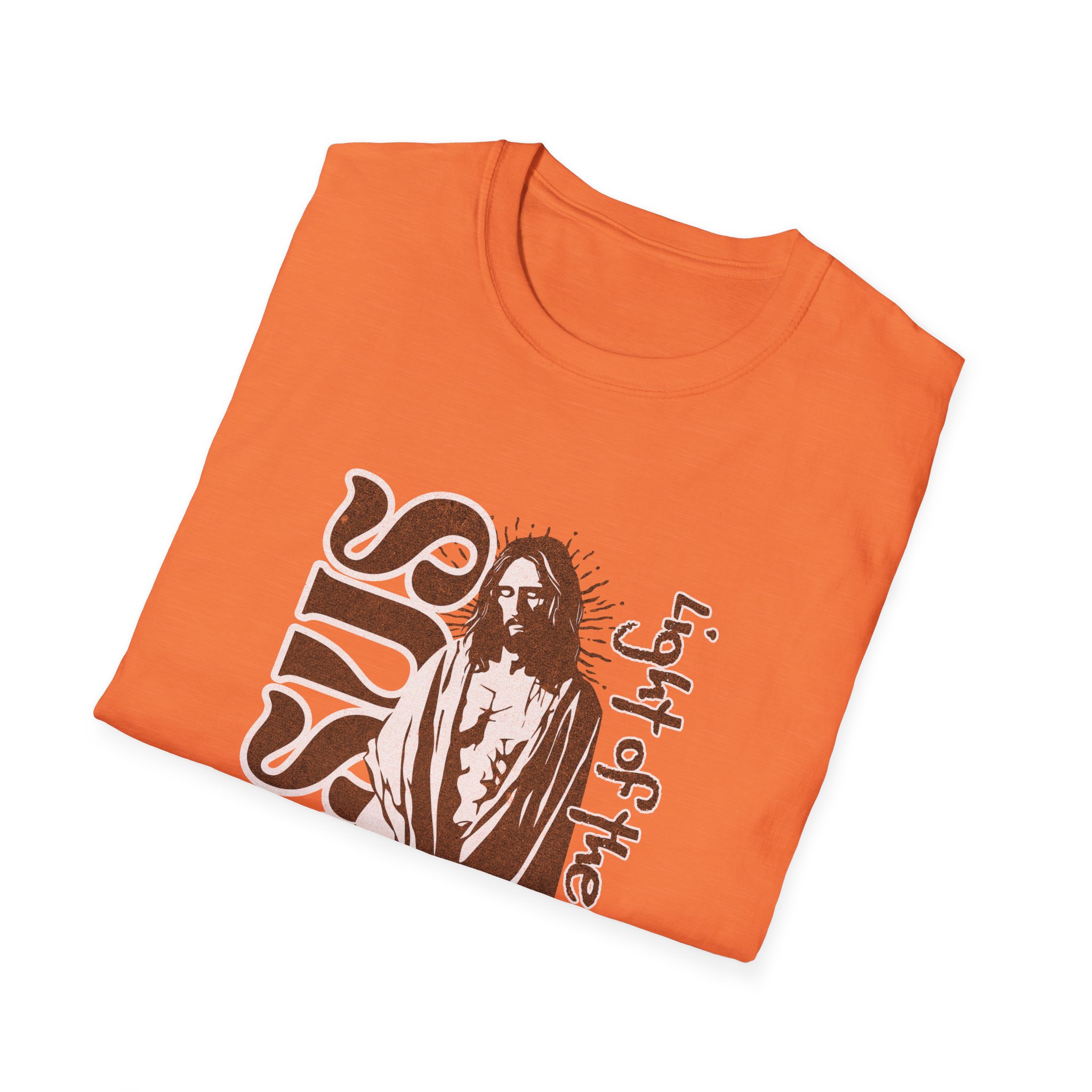Jesus "Light of the World" Graphic T-Shirt - Image 6