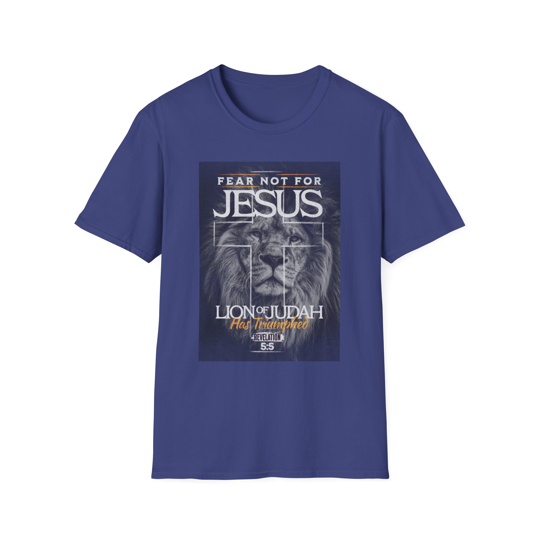Lion of Judah T-Shirt — "Fear Not for Jesus" Christian Faith Tee - Image 23