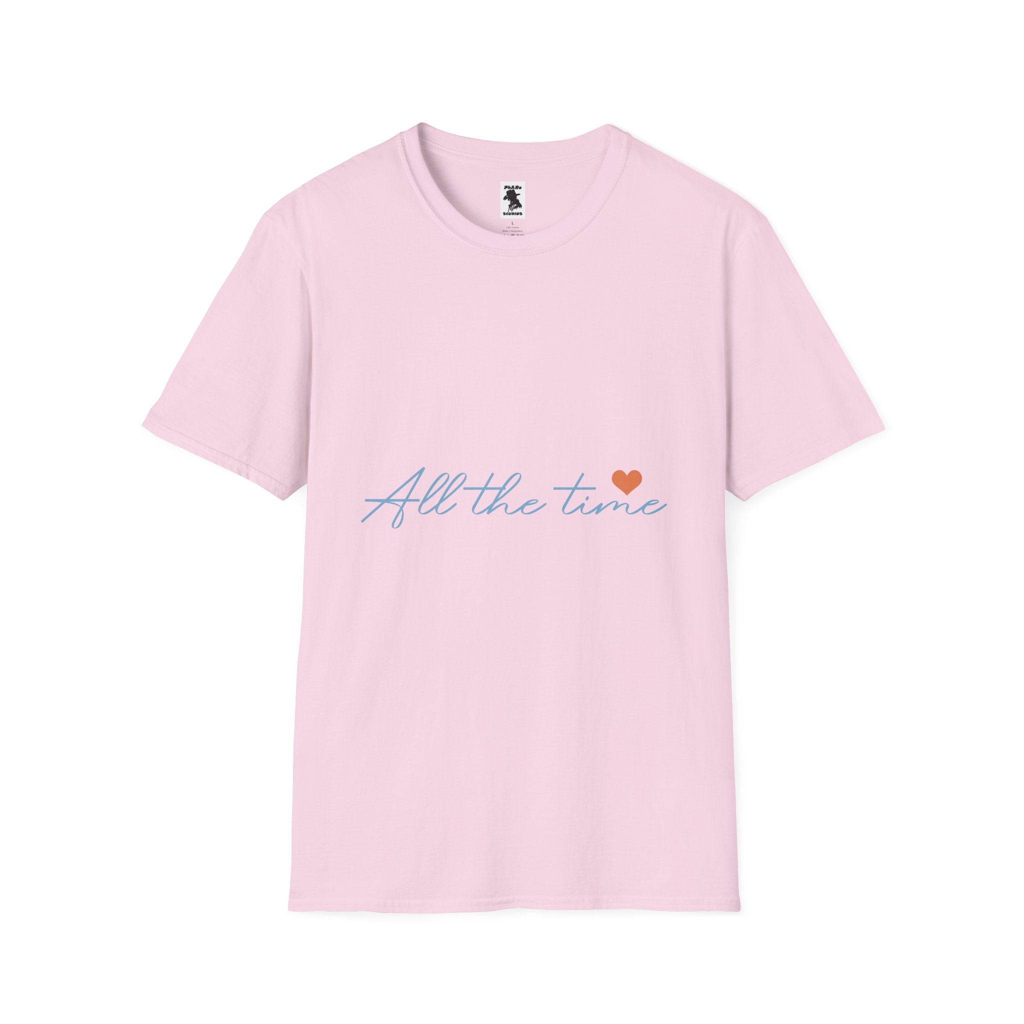 All the Time Unisex Softstyle T-Shirt - Casual Love Tee - Image 37