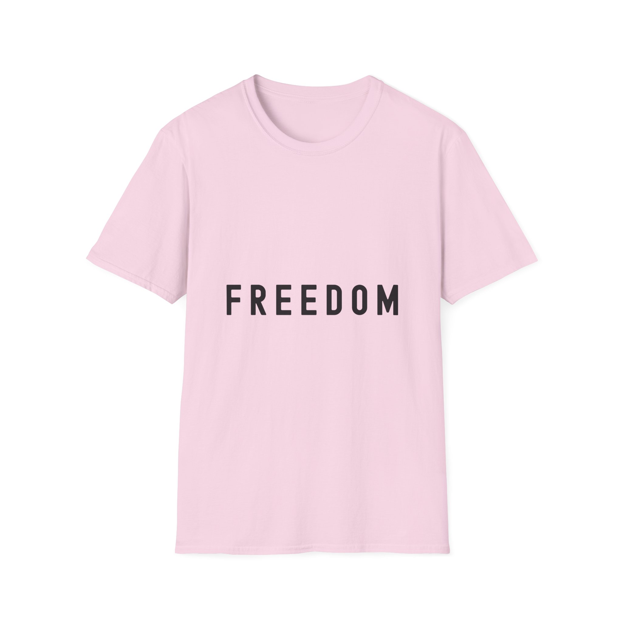 Freedom Graphic T‑Shirt — Minimalist Text Tee - Image 7