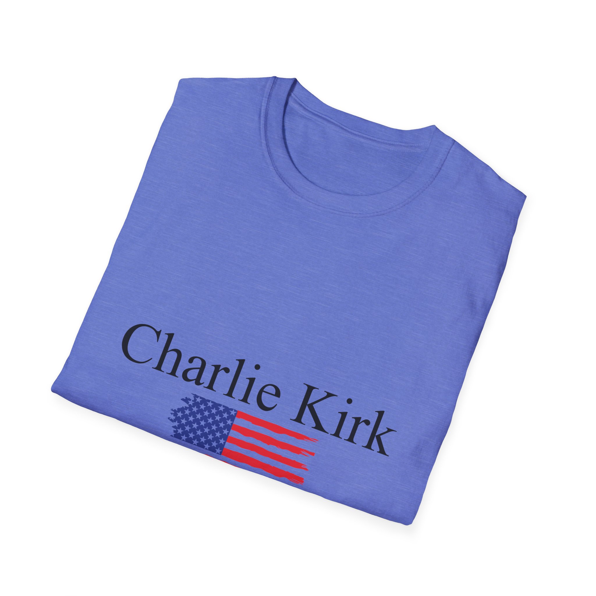 Charlie Kirk American Flag T-Shirt - Image 4