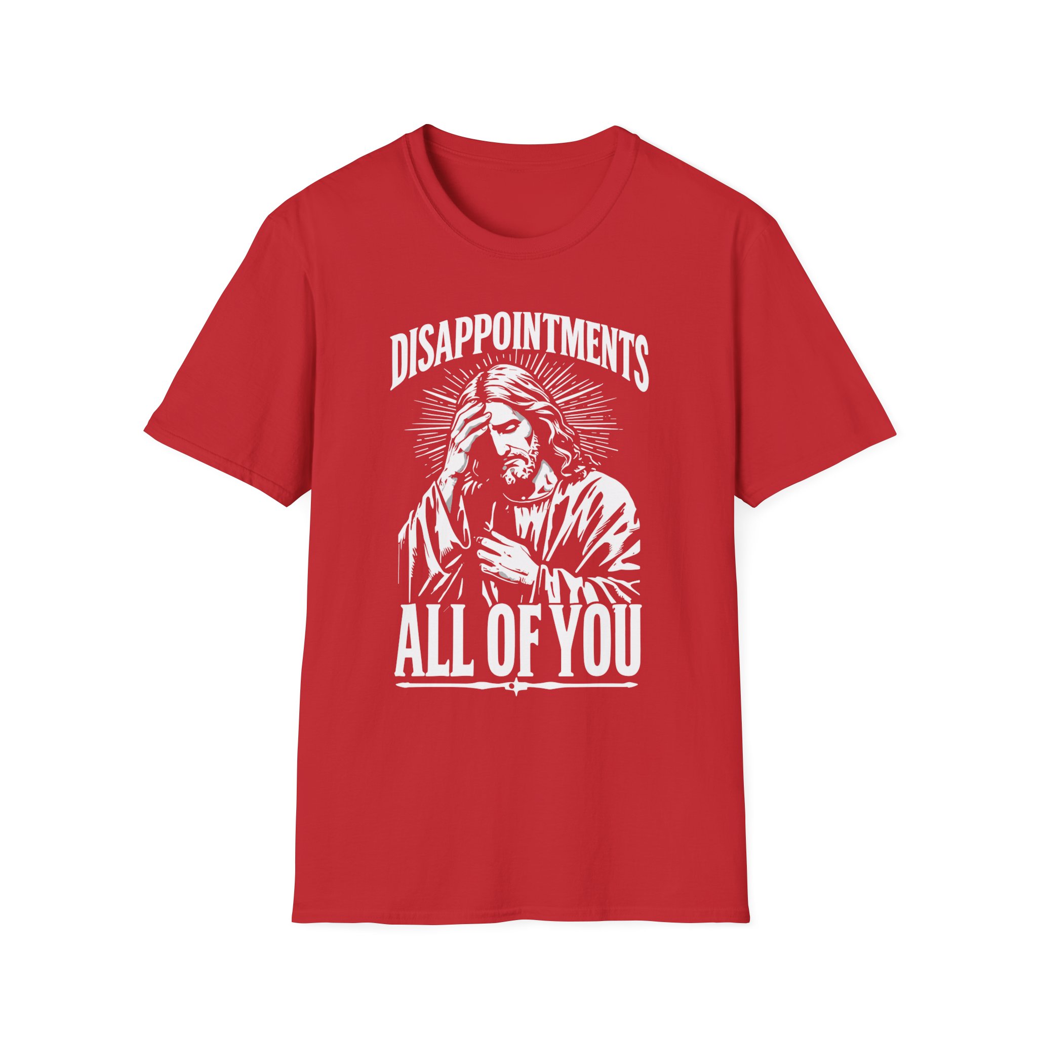 Jesus Graphic T-Shirt — "Disappointments All of You" Vintage Religious Humor Tee - Image 15