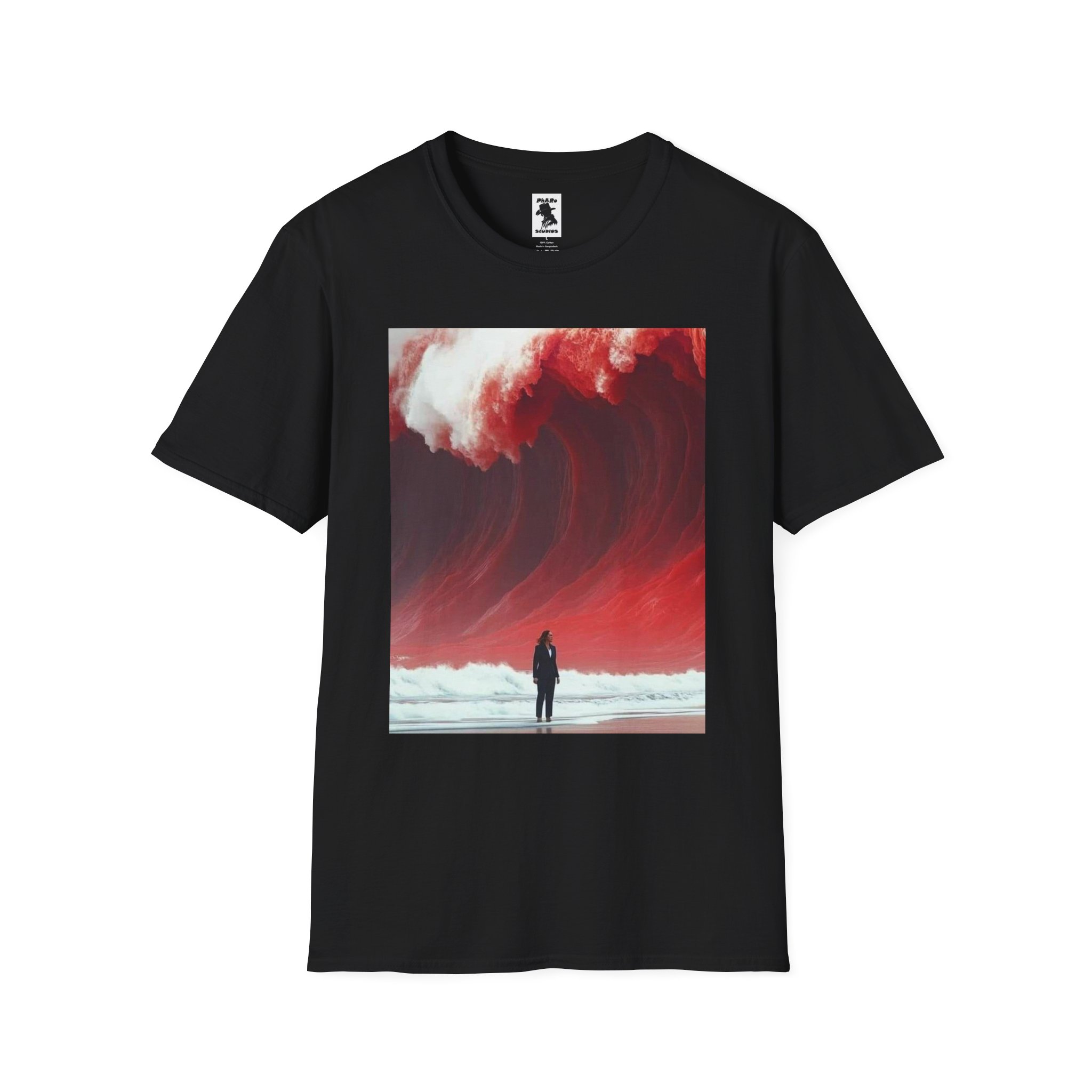 Unisex Softstyle T-Shirt - The Big Red Wave - Image 5