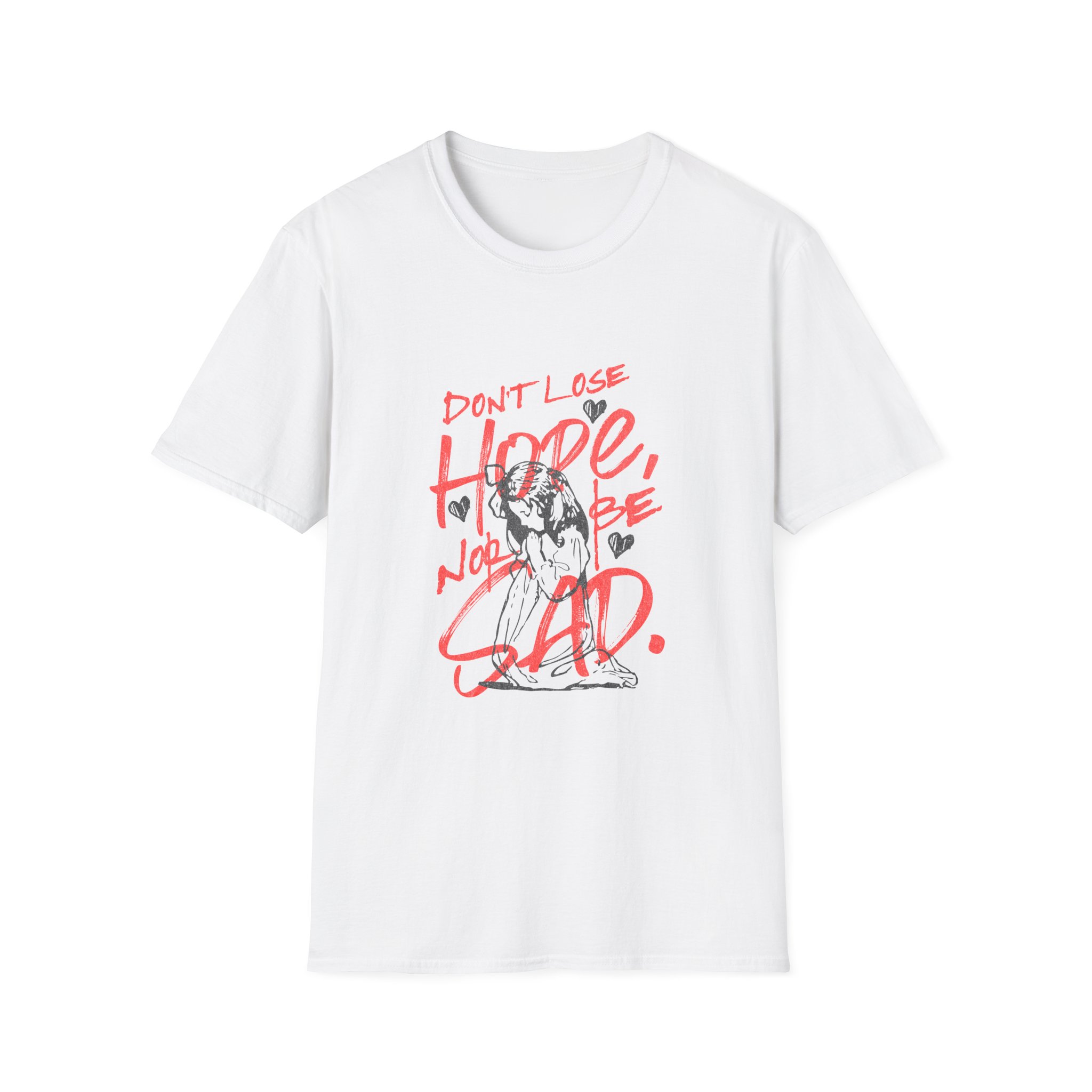 "Don't Lose Hope, Nor Be Sad" Sketch Tee - Image 3