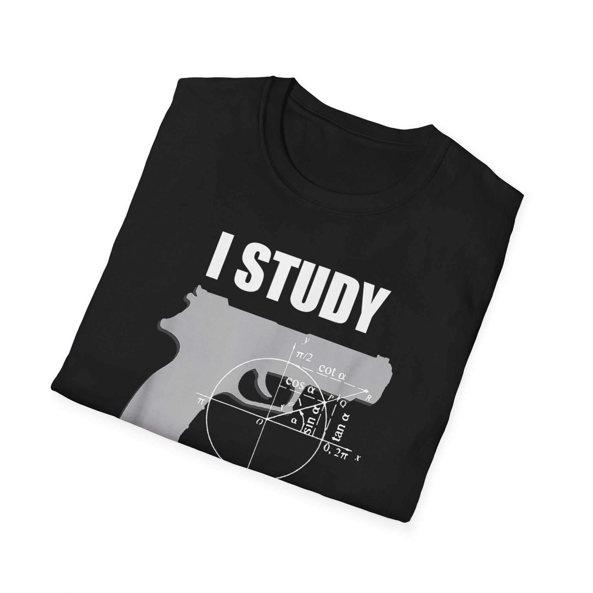 Triggernometry T-Shirt — “I Study Triggernometry” Gun Humor Tee - Image 4
