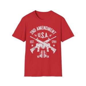 2nd Amendment USA T-Shirt — Patriotic Gun Rights Graphic Tee
