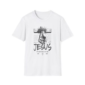 Jesus Forgive T-Shirt — Christian Faith Cross Graphic Tee