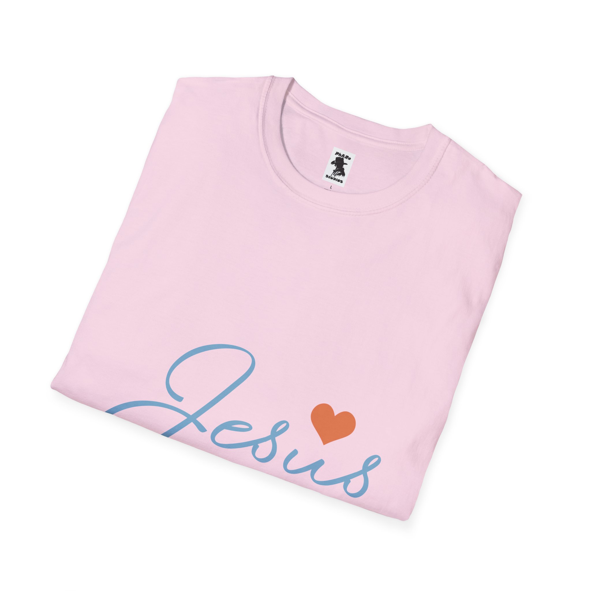 Jesus Love Unisex Softstyle T-Shirt - Faith-Inspired Casual Wear - Image 40